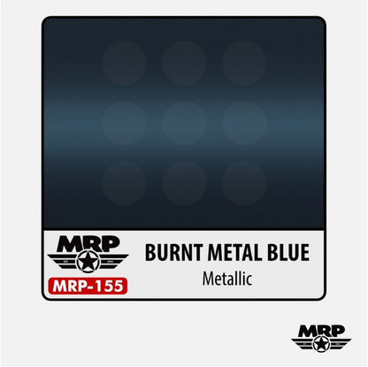 Burnt Metal Blue - Metallic