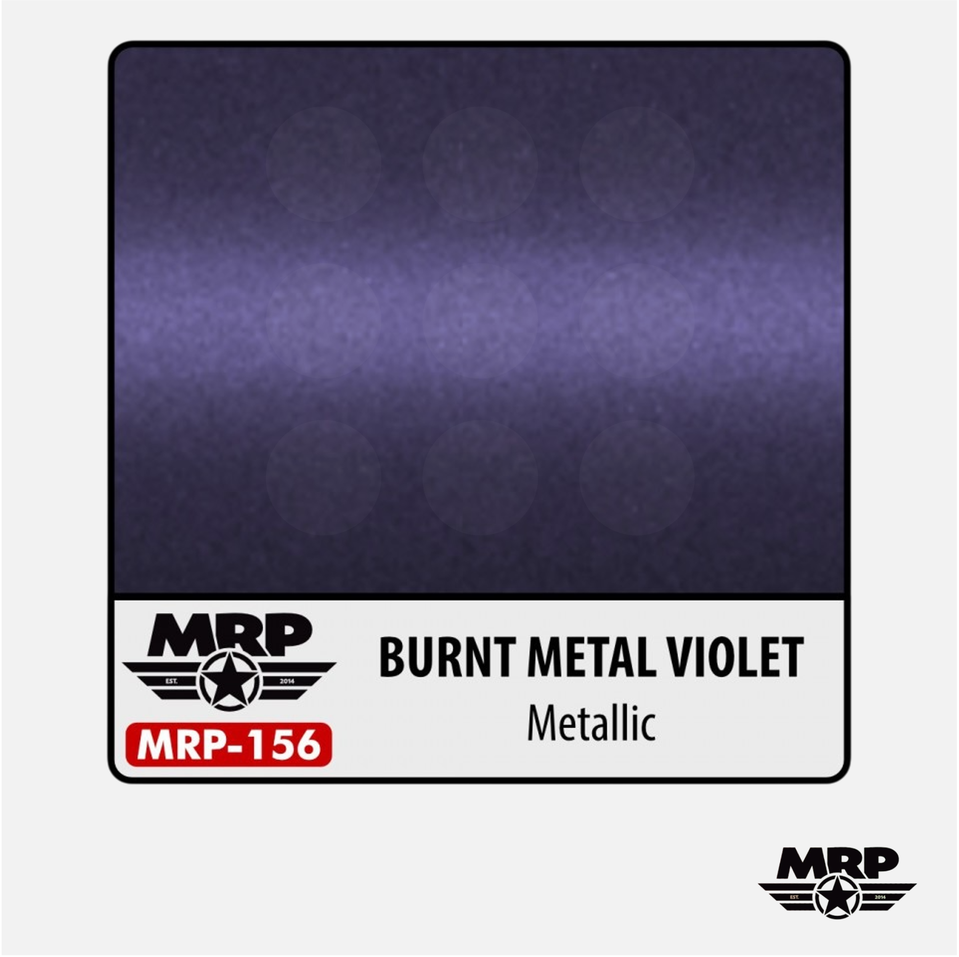 Burnt Metal Blue Violett - Metallic