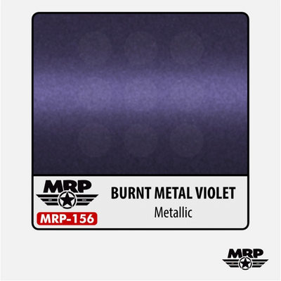 Burnt Metal Blue Violett - Metallic