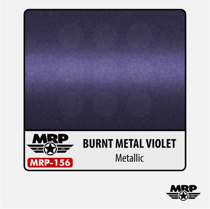 Burnt Metal Blue Violett - Metallic