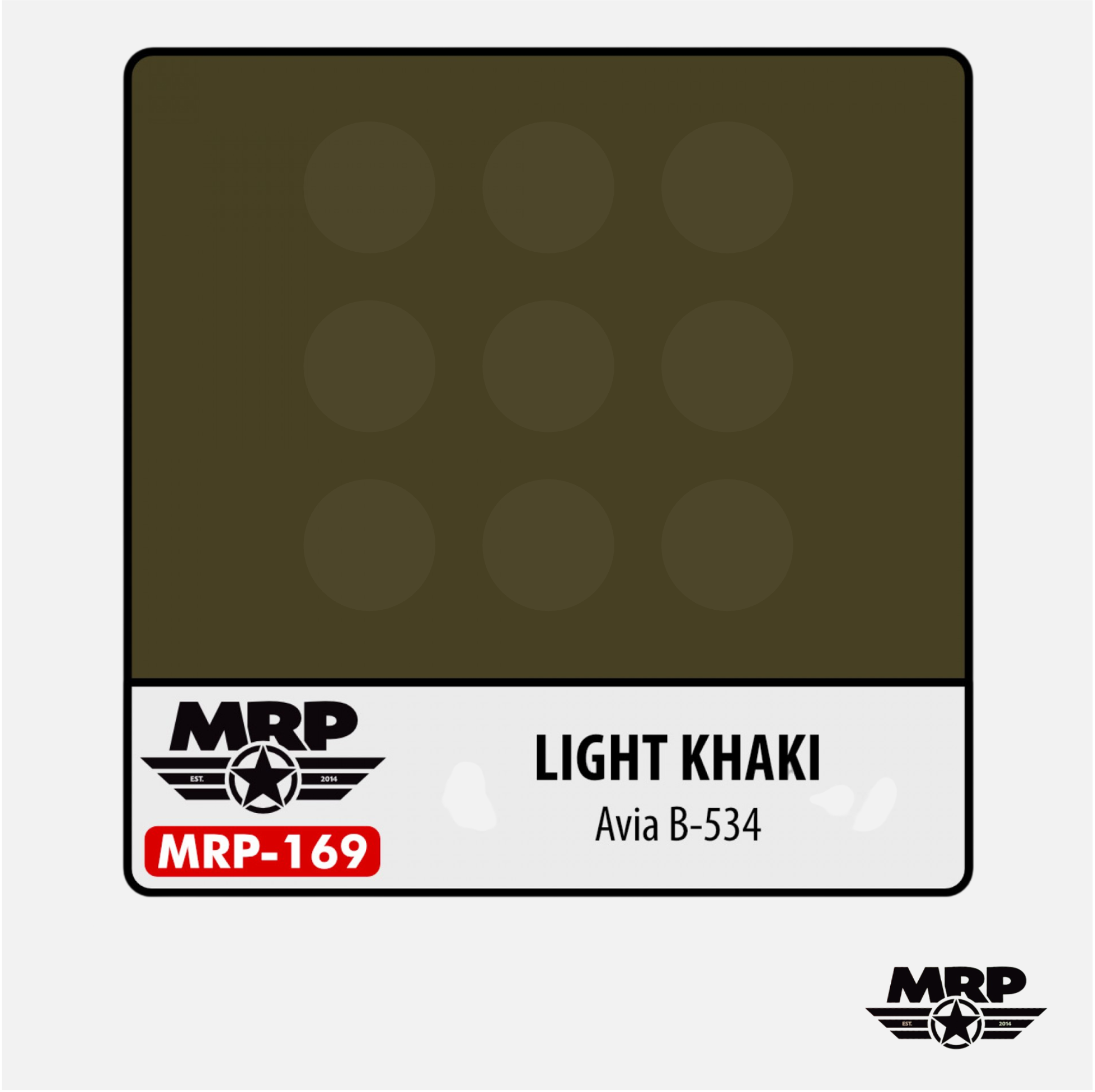 Mr.Paint - Acrylic Lacquer Paint - Light Khaki Avia B-534 - MRP-169 - Gothaforce