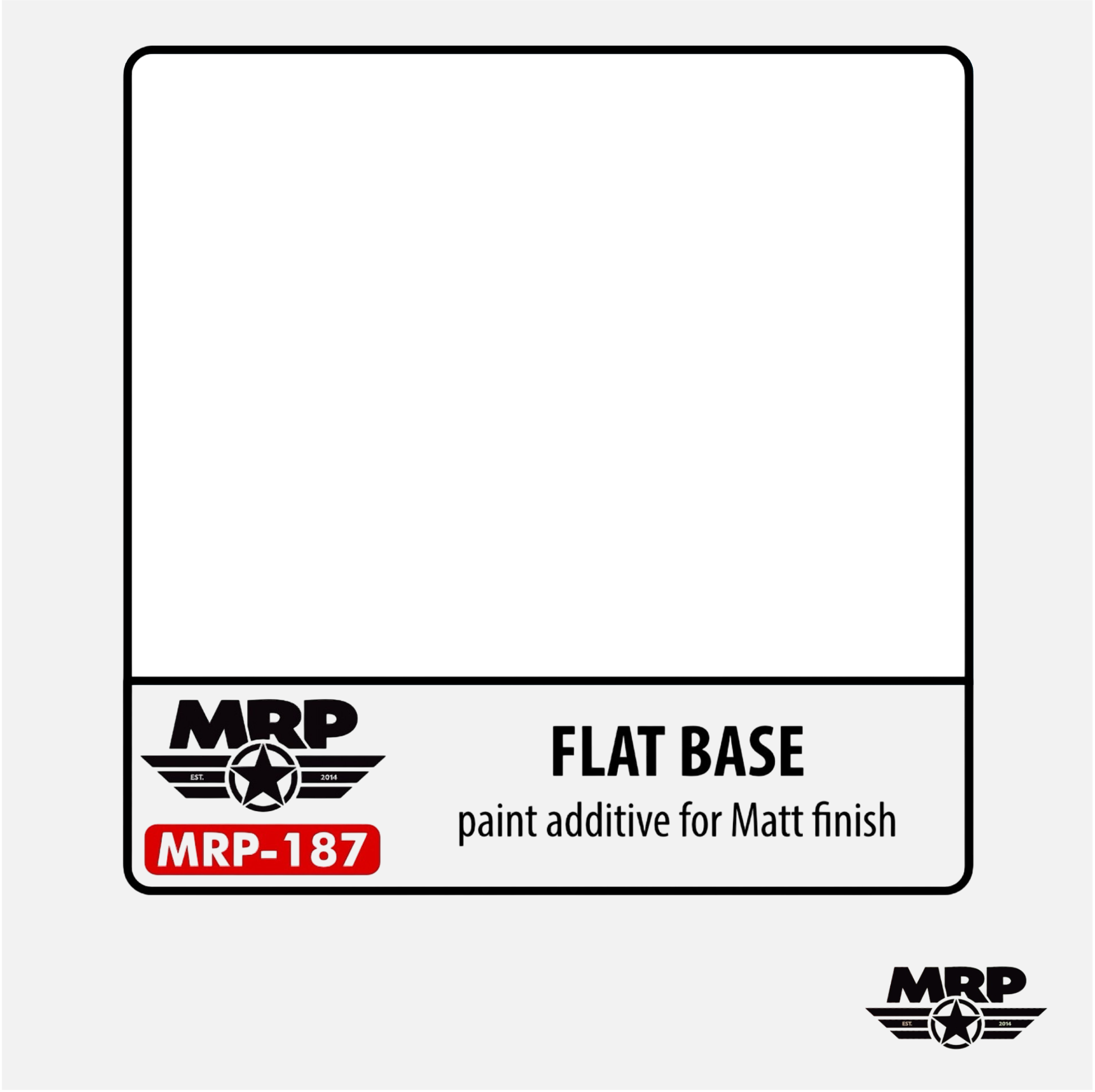 Mr.Paint - Acrylic Lacquer Paint - Flat Base paint additive for Matt finish - MRP-187 - Gothaforce
