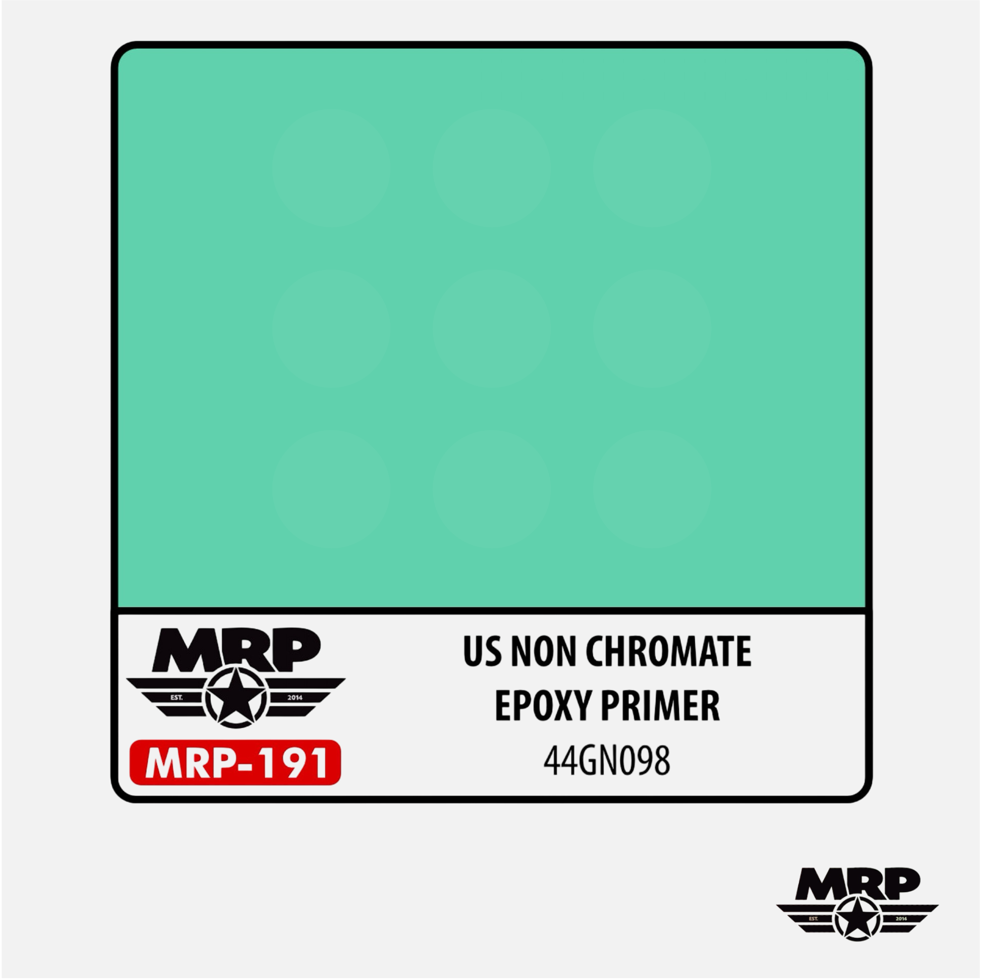 Mr.Paint - Acrylic Lacquer Paint - US Non Chromate Epoxy Primer 44GN098 - MRP-191 - Gothaforce