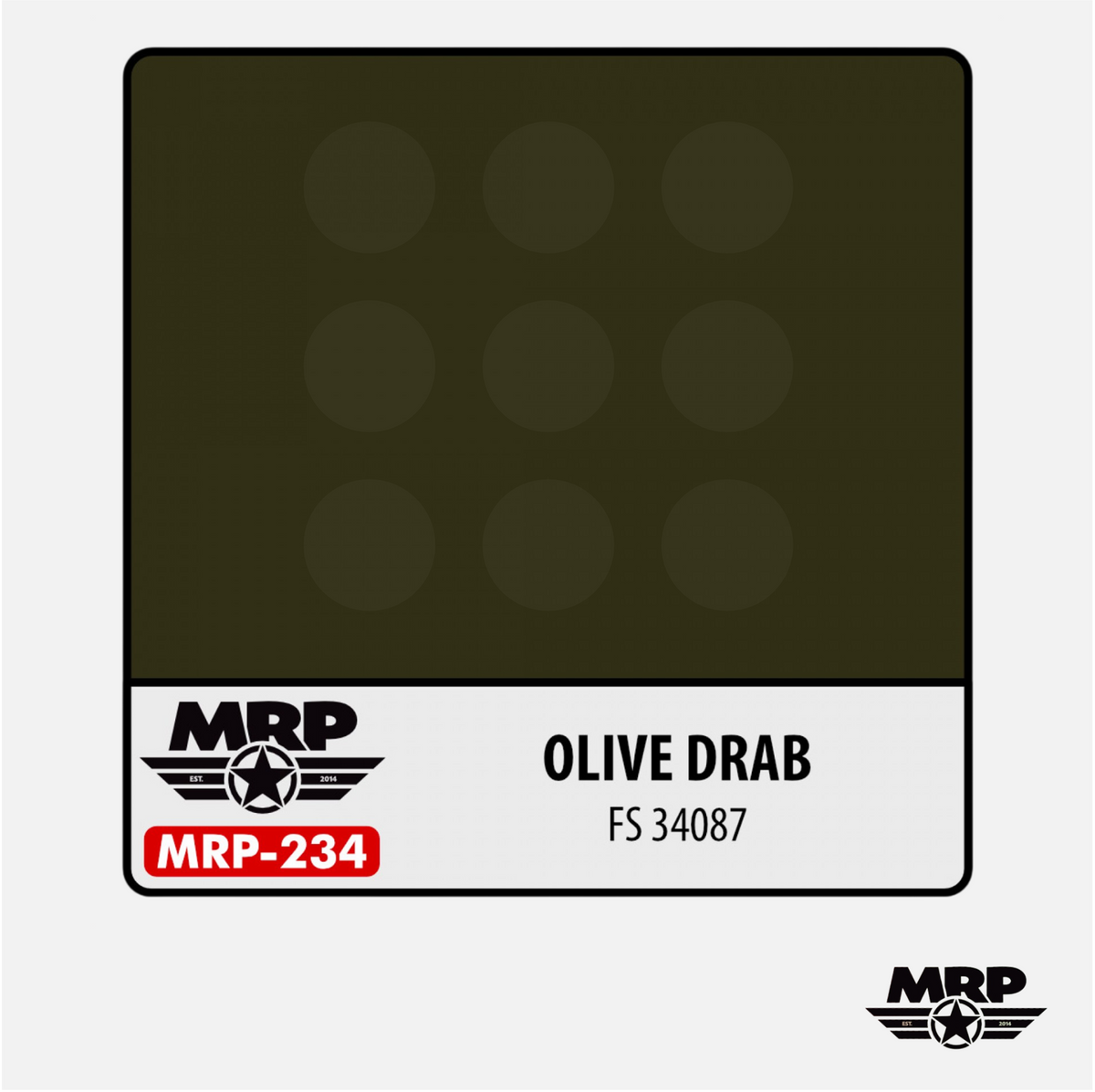 Mr.Paint - MRP-234 Olive Drab - FS 34087 – Gothaforce