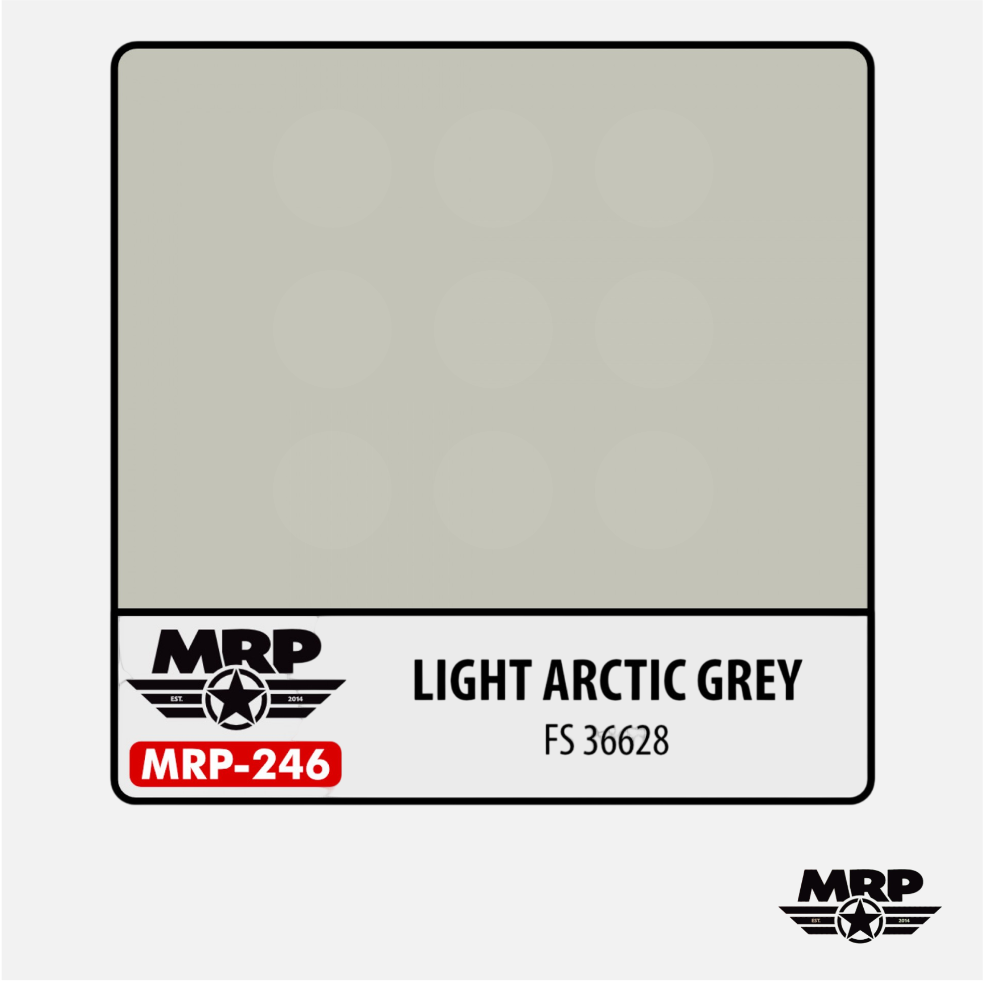 Mr.Paint - Acrylic Lacquer Paint - Light Arctic Grey FS 36628 - MRP-246 - Gothaforce