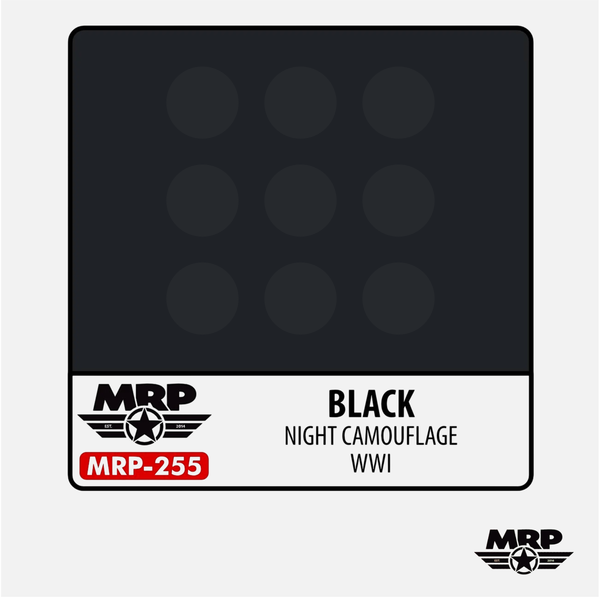 Black - Night Camouflage - WWI