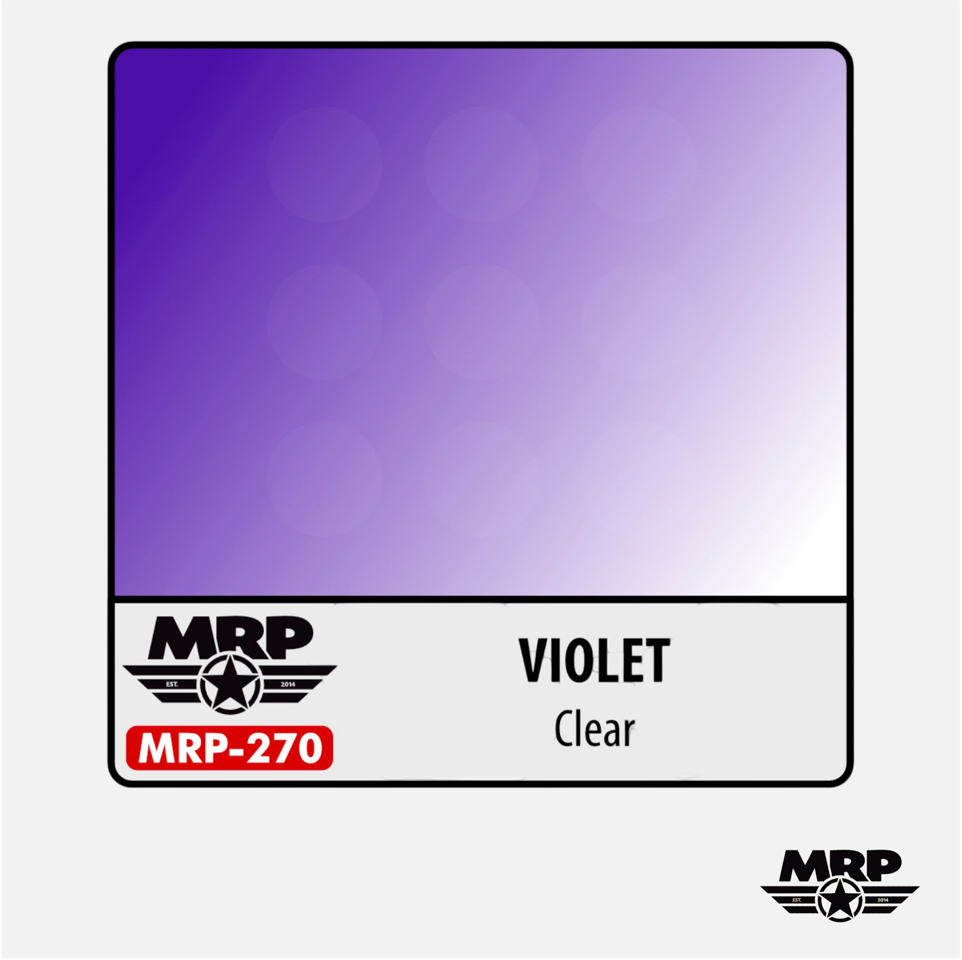 Mr.Paint - Acrylic Lacquer Paint - Violet (Clear) - MRP-270 - Gothaforce