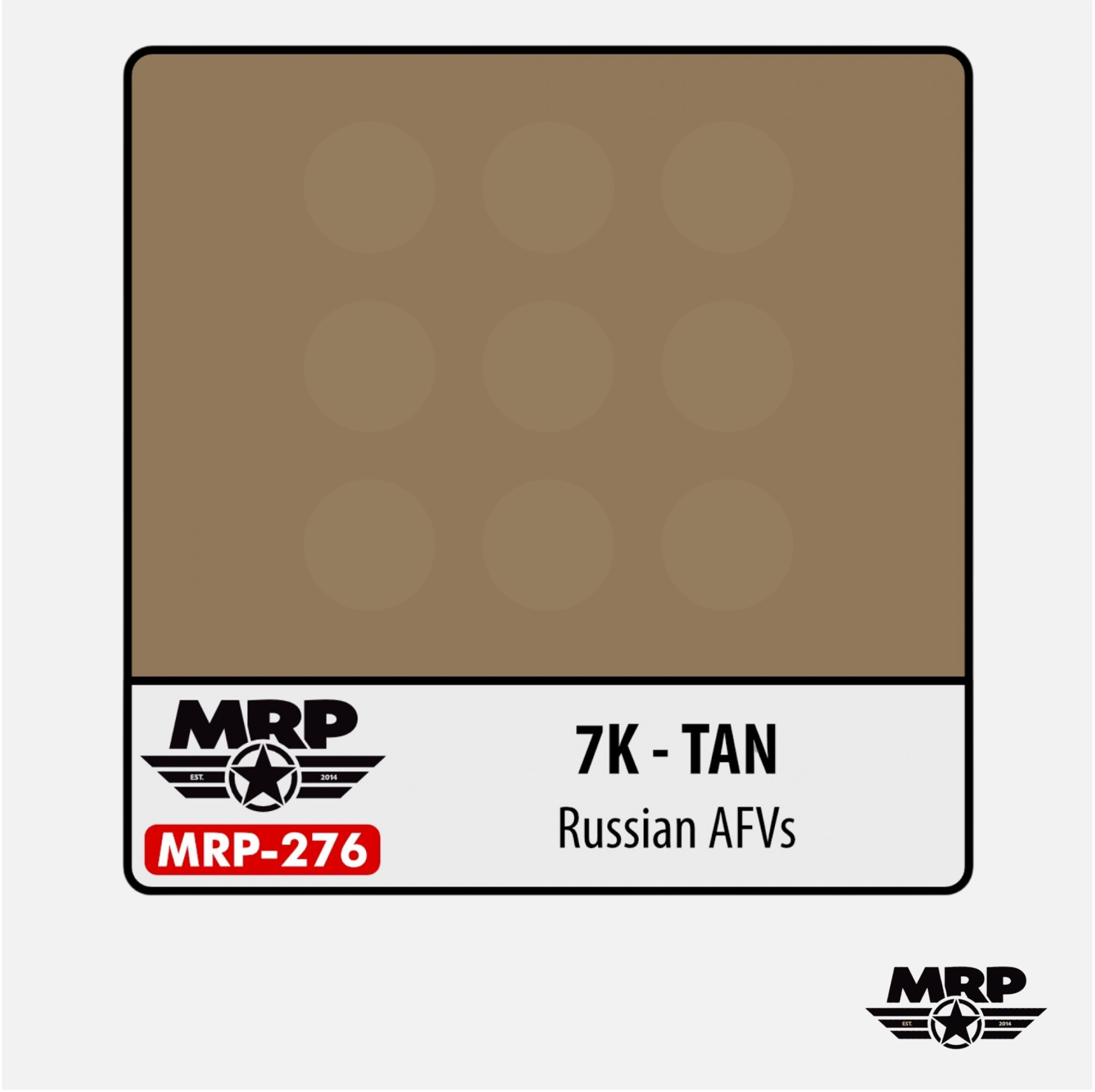 Mr.Paint - Acrylic Lacquer Paint - 7K Tan Russian AFVs - MRP-276 - Gothaforce