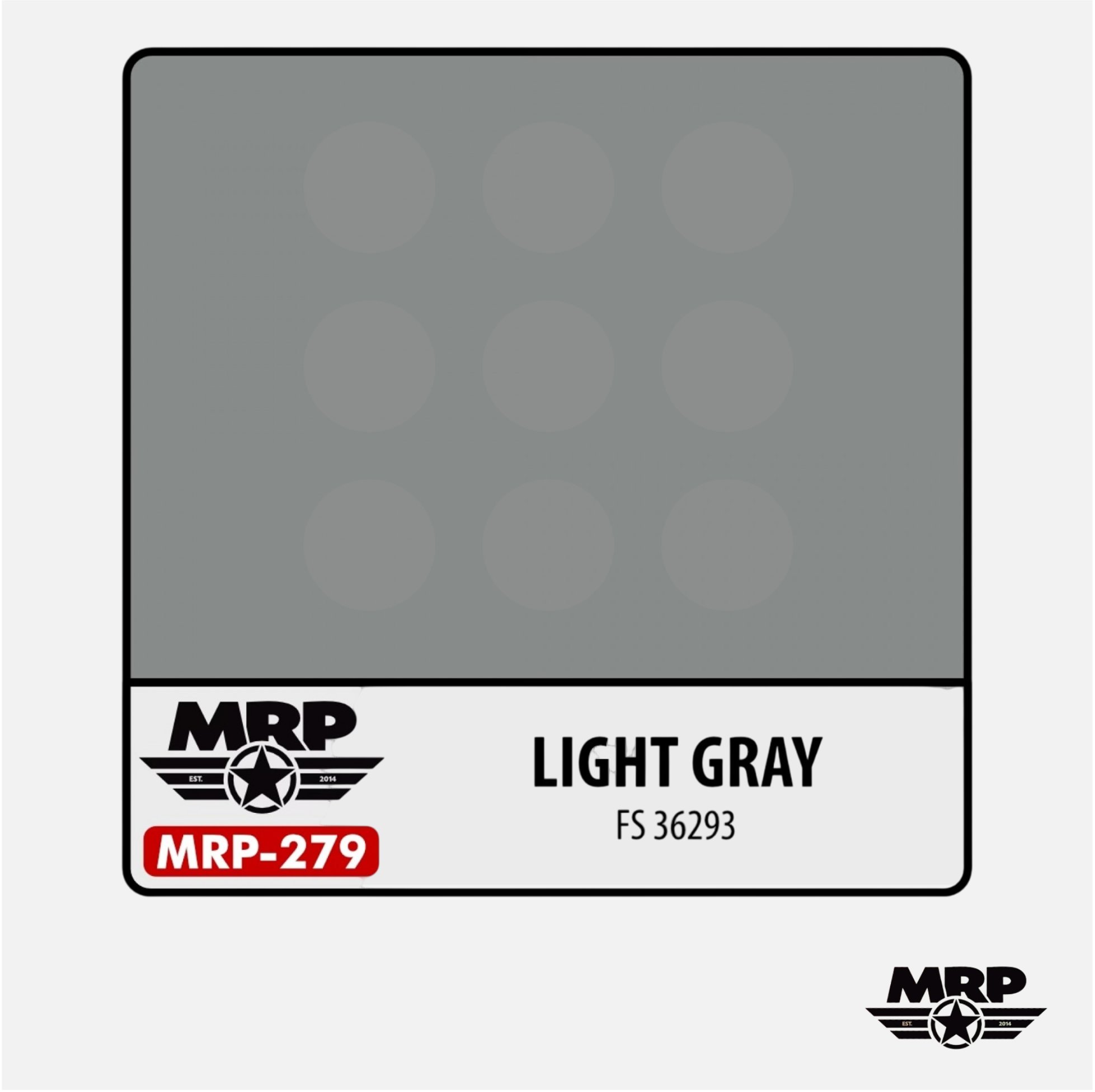 Mr.Paint - Acrylic Lacquer Paint - Light Gray FS 36293 - MRP-279 - Gothaforce