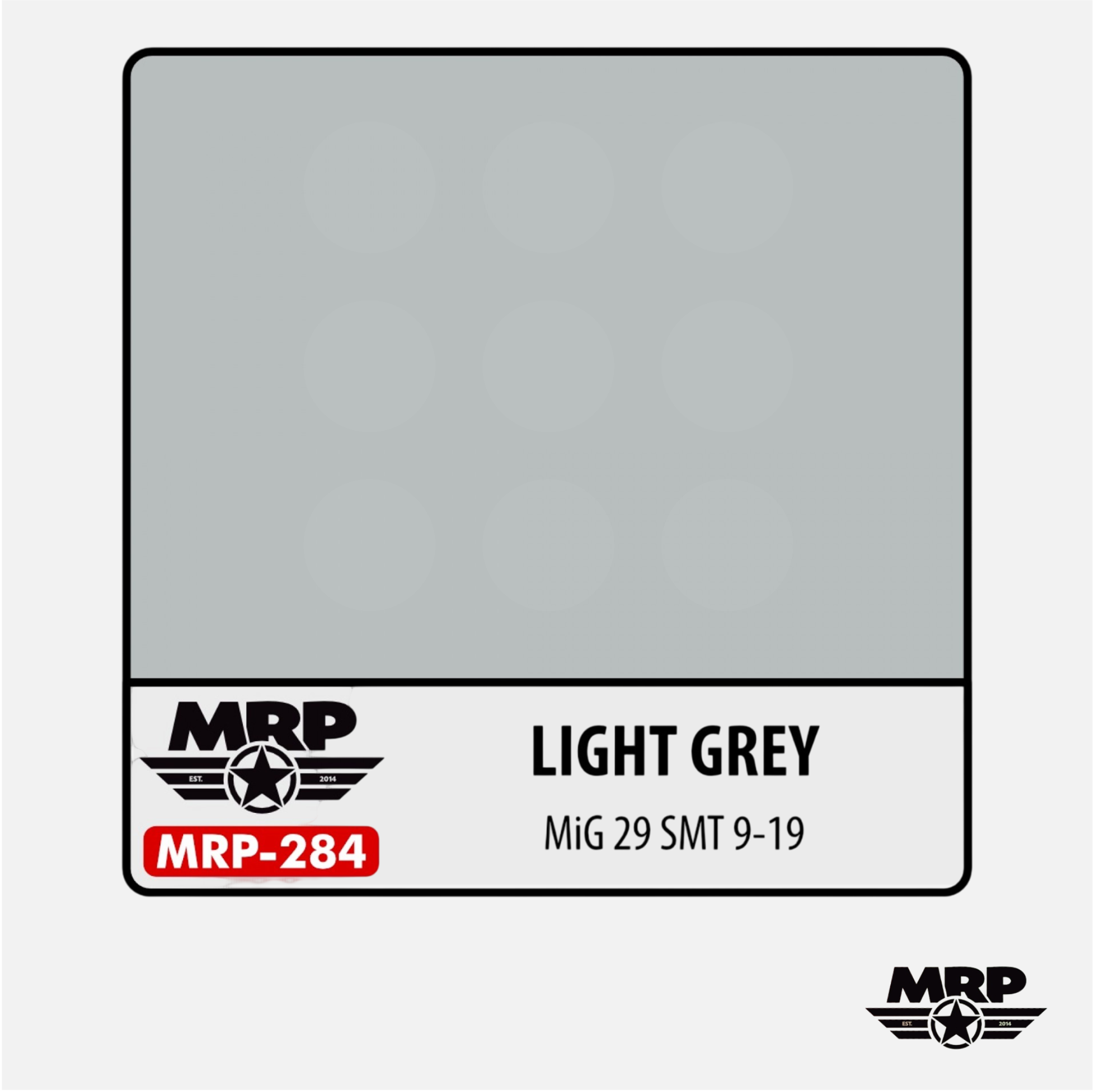 Mr.Paint - Acrylic Lacquer Paint - Light Grey MiG-29 SMT 9-19 - MRP-284 - Gothaforce