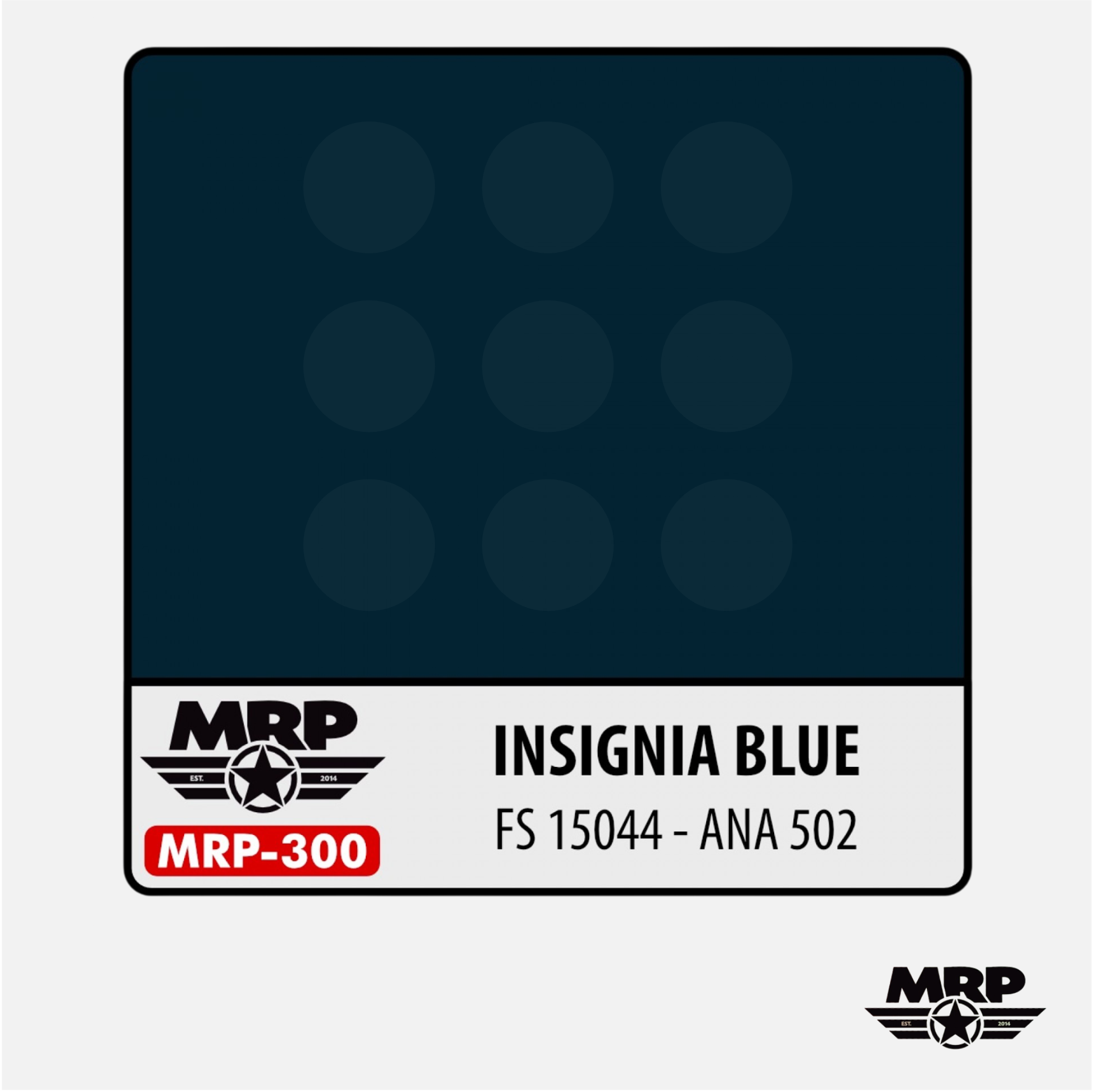 Mr.Paint - Acrylic Lacquer Paint - Insignia Blue FS 15044 / ANA 502 - MRP-300 - Gothaforce