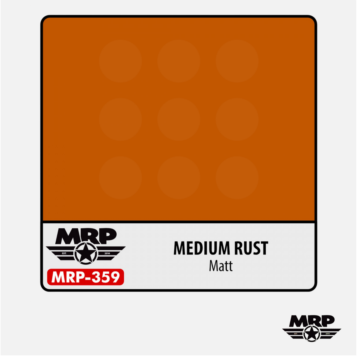 Mr.Paint MRP-359 Medium Rust Matt – Gothaforce