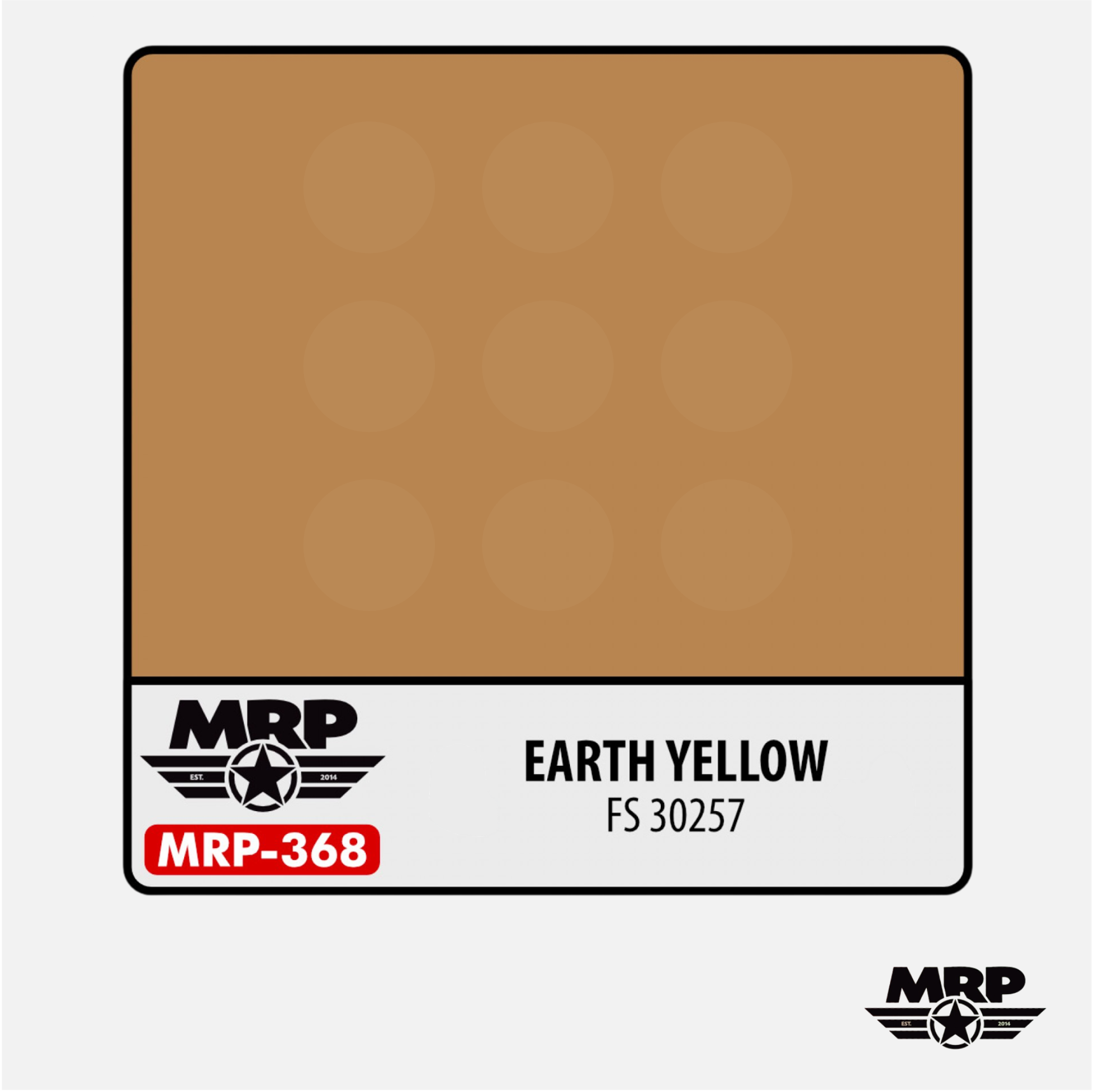 Mr.Paint - Acrylic Lacquer Paint - Earth Yellow FS 30257 - MRP-368 - Gothaforce
