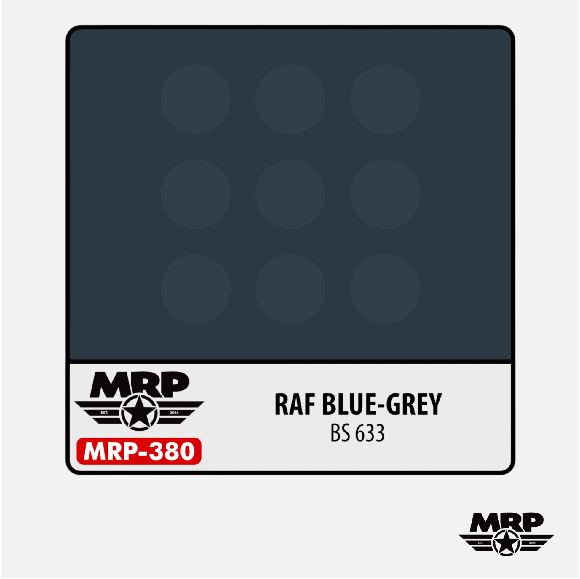 Mr.Paint - Acrylic Lacquer Paint - RAF Blue-Grey BS 633 - MRP-380 - Gothaforce
