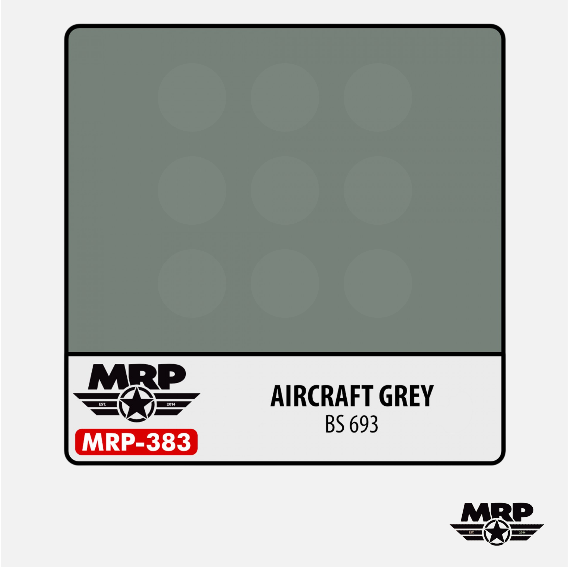 Mr.Paint - Acrylic Lacquer Paint - Aircraft Grey BS 693 - MRP-383 - Gothaforce