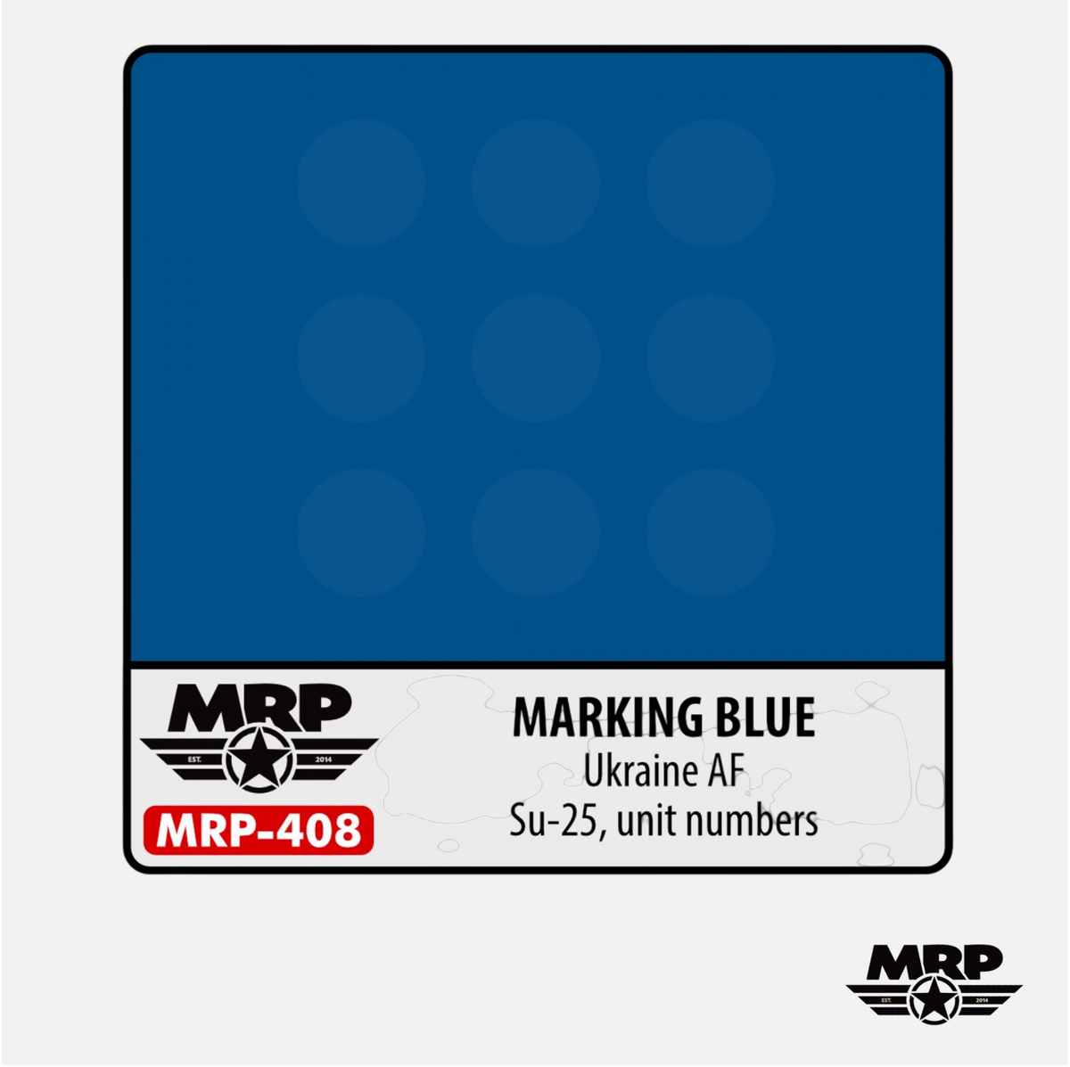 Mr.Paint MRP-408 Marking Blue - Ukraine AF, Su-25, unit numbers ...