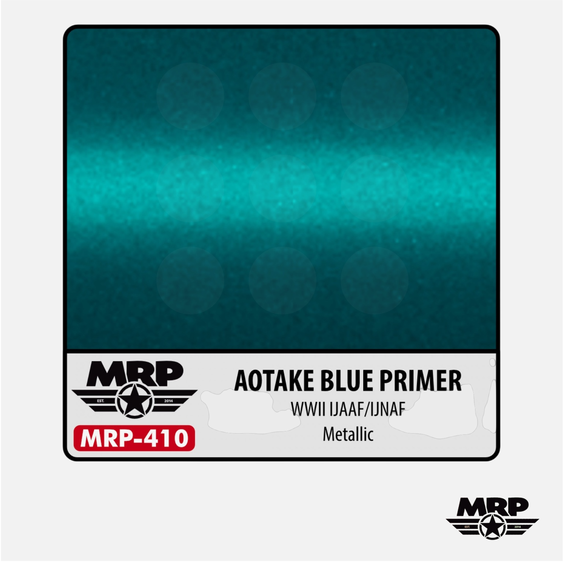 Mr.Paint - Acrylic Lacquer Paint - Aotake Blue Primer Metallic WWII IJAAF/IJNAF - MRP-410 - Gothaforce
