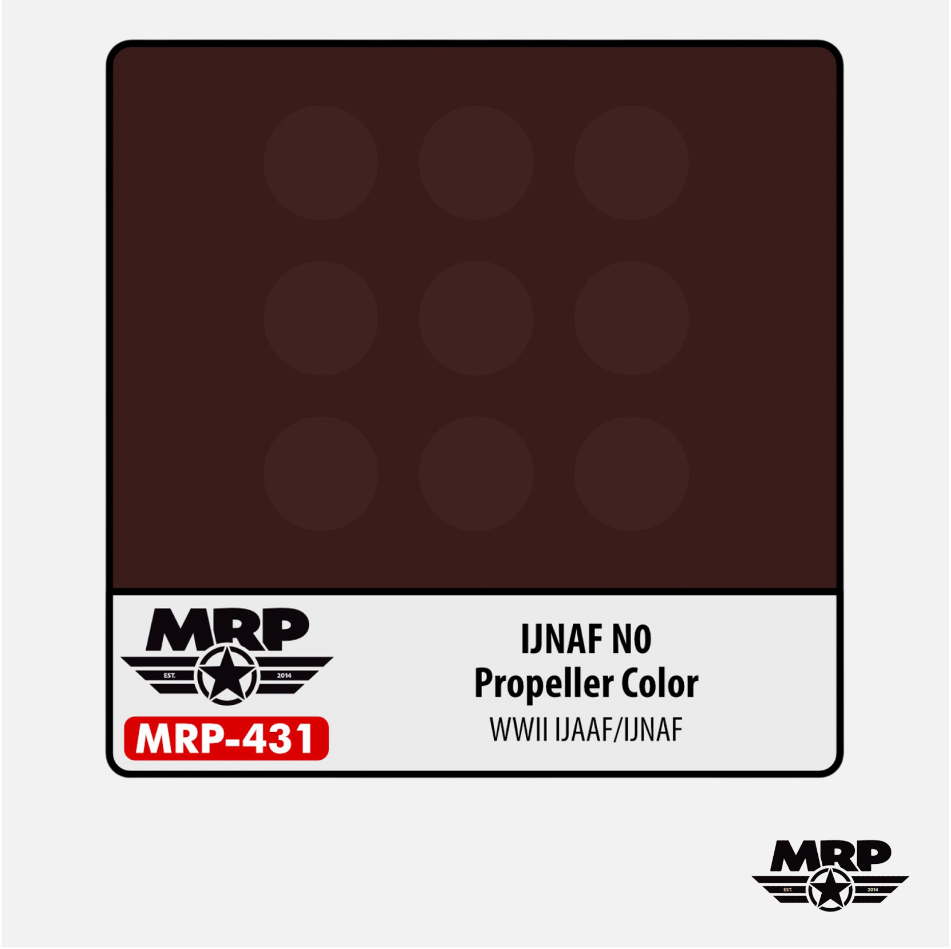 Mr.Paint - Acrylic Lacquer Paint - IJNAF N0 Propeller Color WWII IJAAF/IJNAF - MRP-431 - Gothaforce
