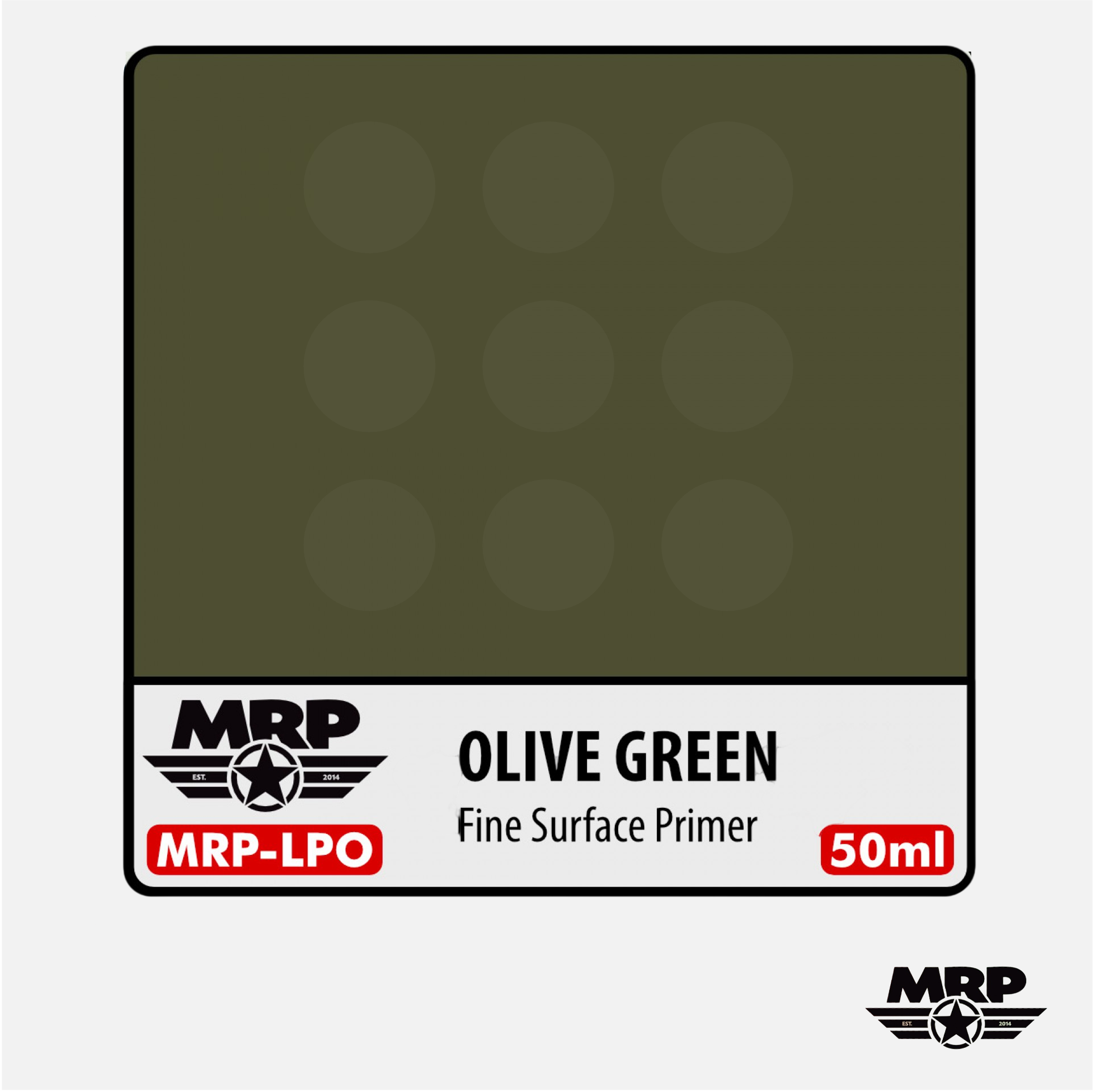 Fine Surface Primer - Olive Green