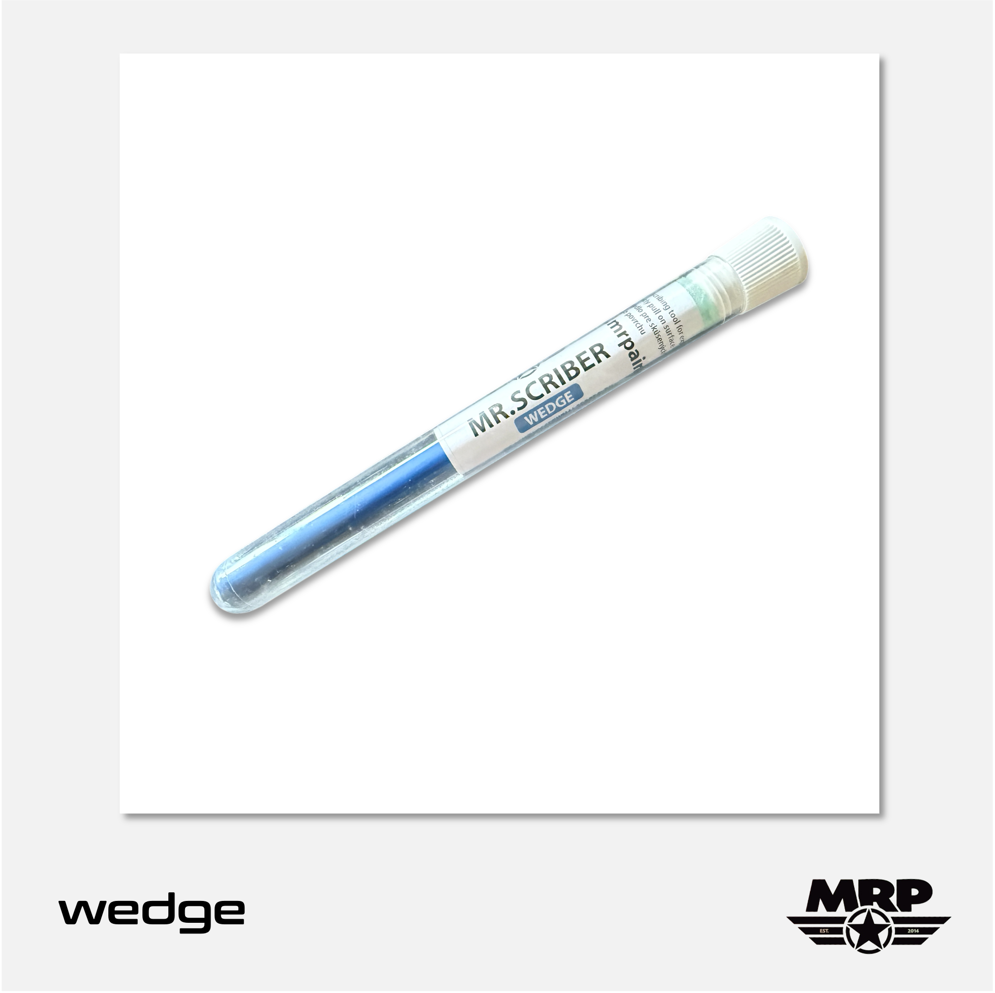 Mr. Scriber - Wedge (Blue)