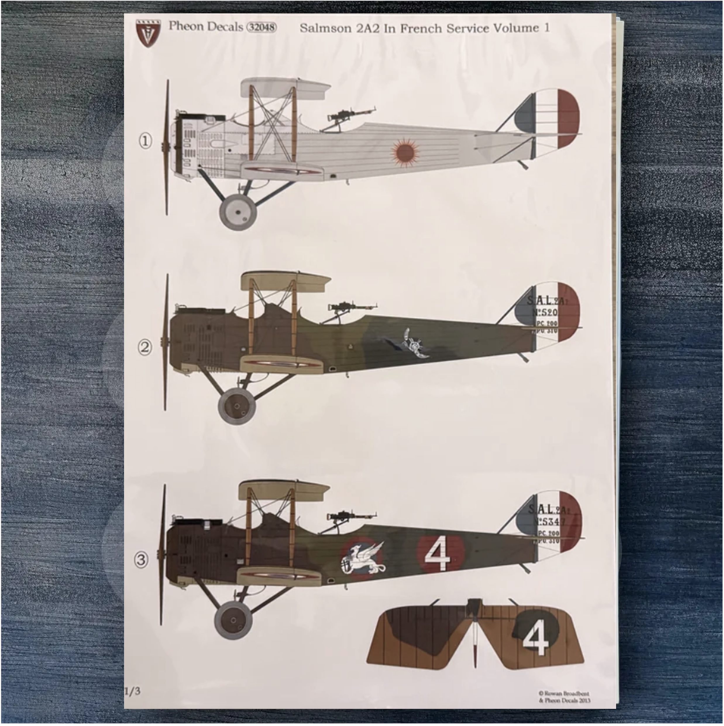 1/32 Salmson 2-A2 in French Service Volume 1