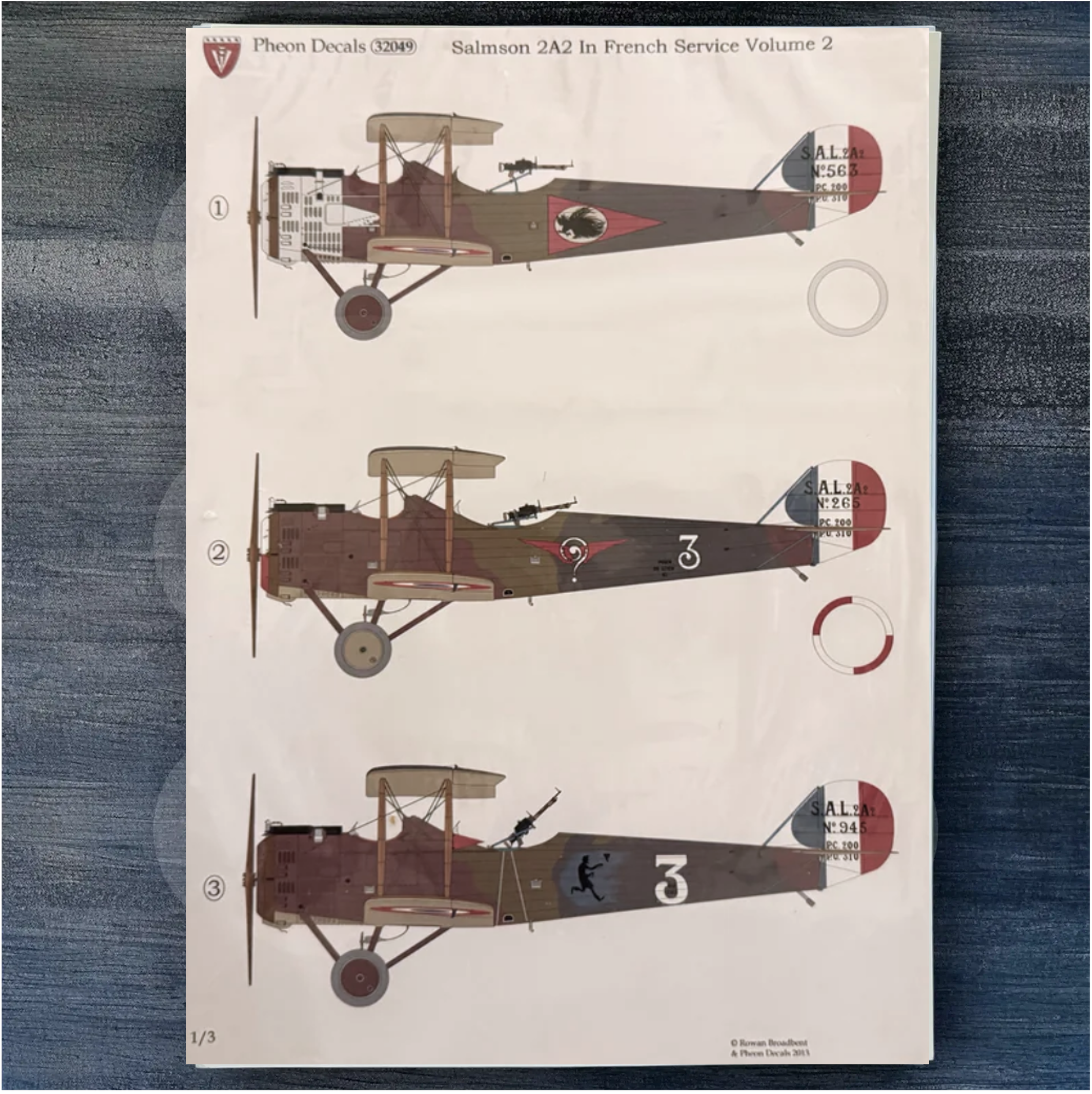 1/32 Salmson 2-A2 in French Service Volume 2