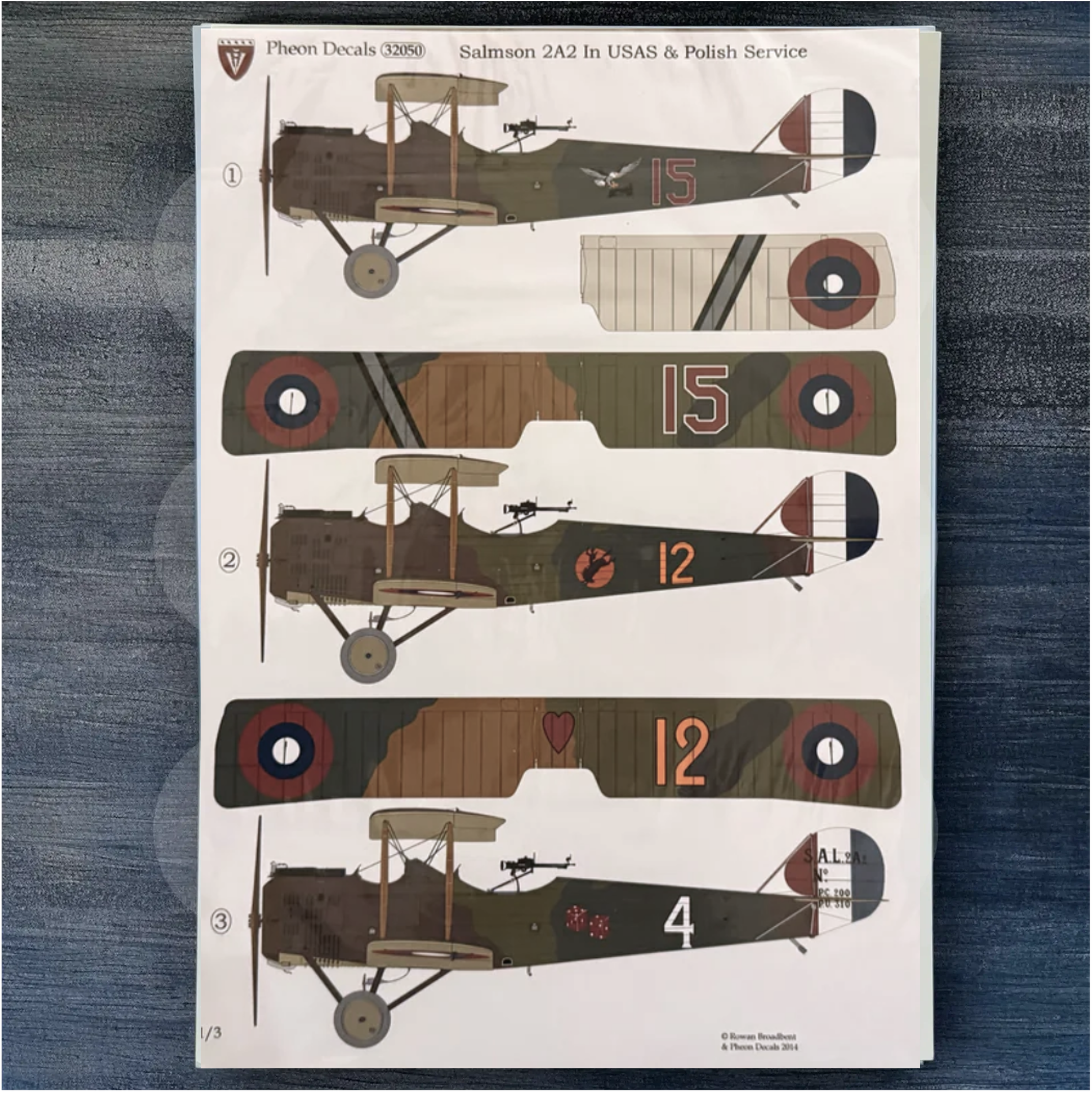 1/32 Salmson 2-A2 USAS & Polish Service