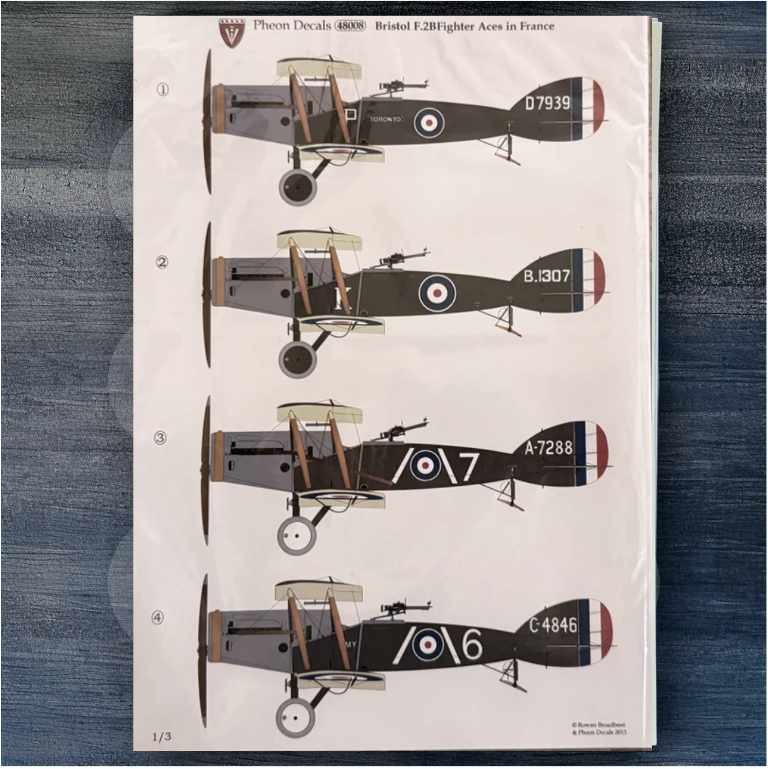 1/48 Bristol F.2b Fighter Western Front Aces