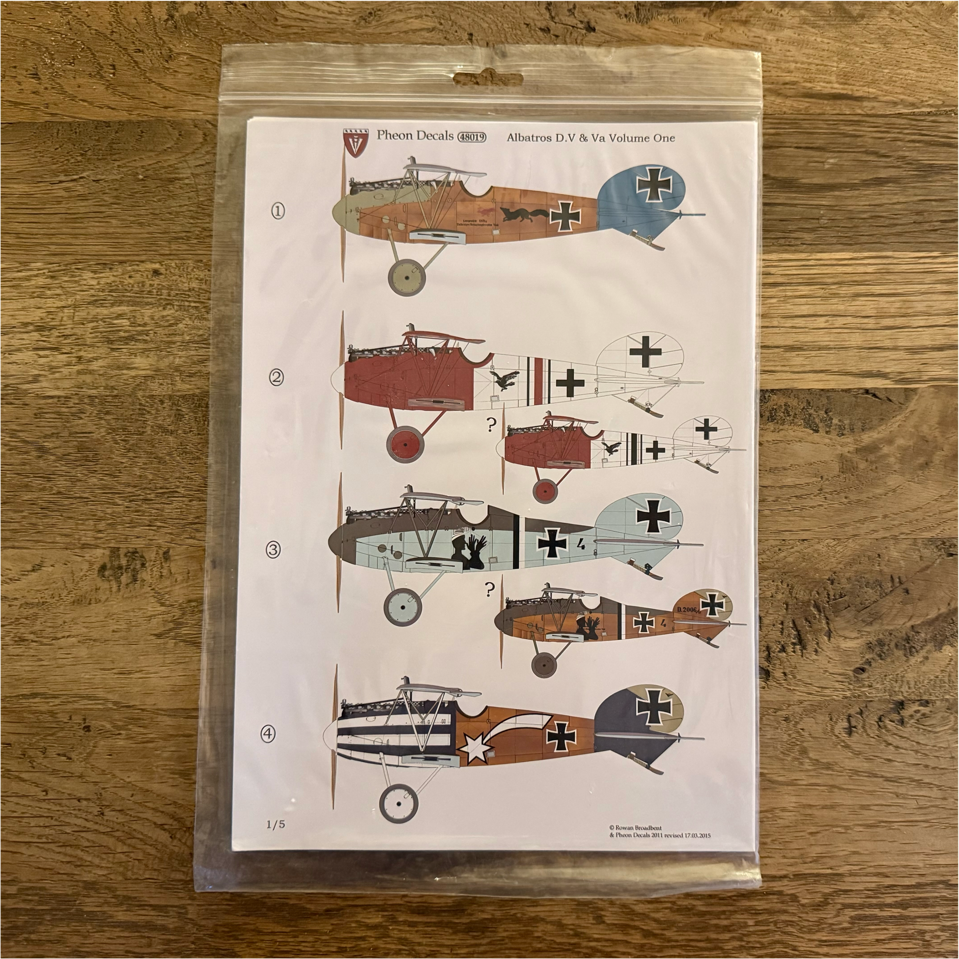 1/48 Albatros D.V & Va Volume 1