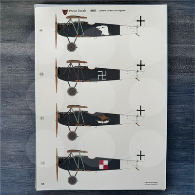 Pheon Decals - Jasta 40 under Carl Degelow  - 1/48 scale - 48005