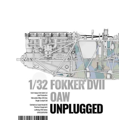 1/32 Fokker DVII OAW 3.0 Unplugged