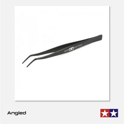 Tamiya - Angled Tweezers - 74003 - Gothaforce