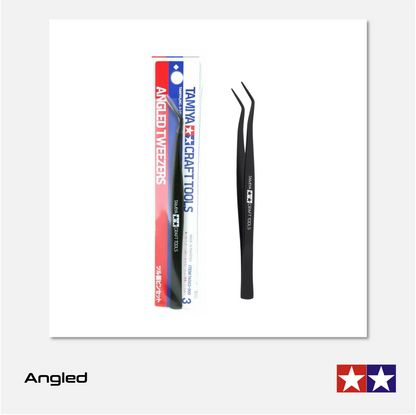 Tamiya - Angled Tweezers - 74003 - Gothaforce