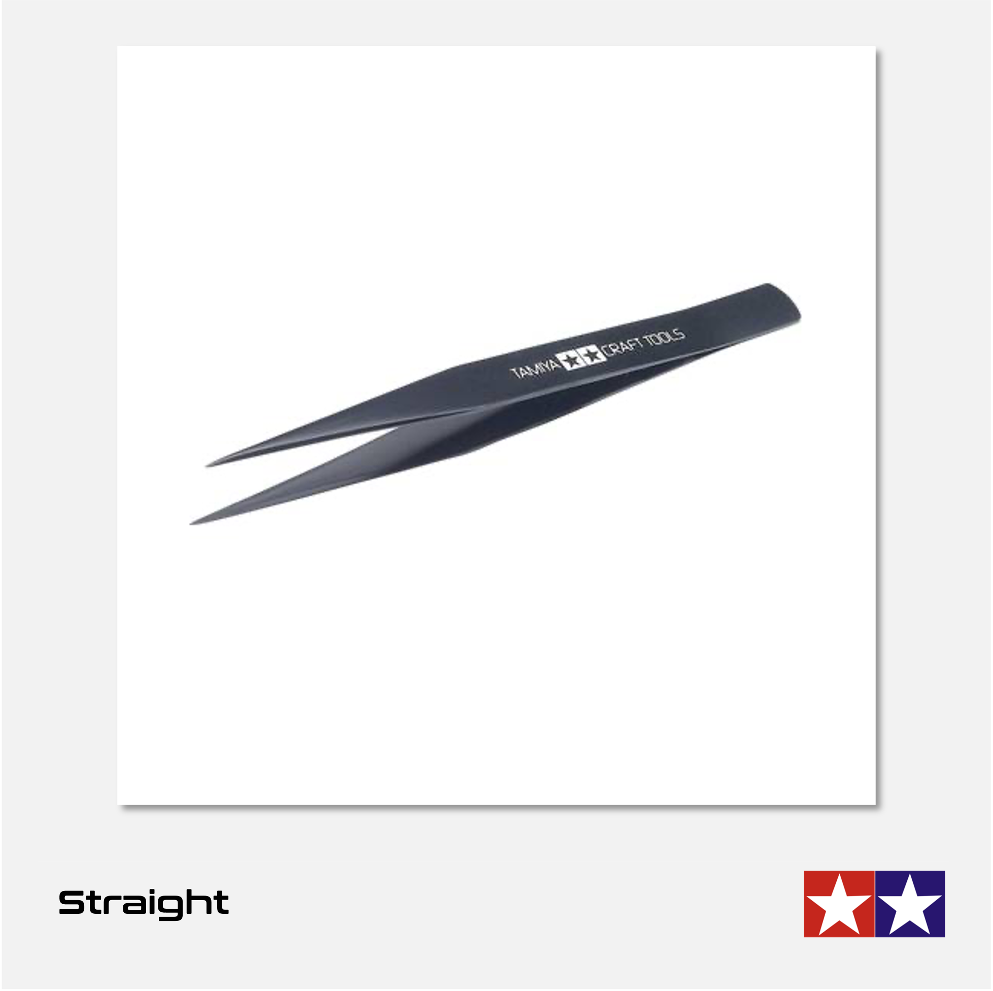 Tamiya - Straight Tweezers - 74004 - Gothaforce
