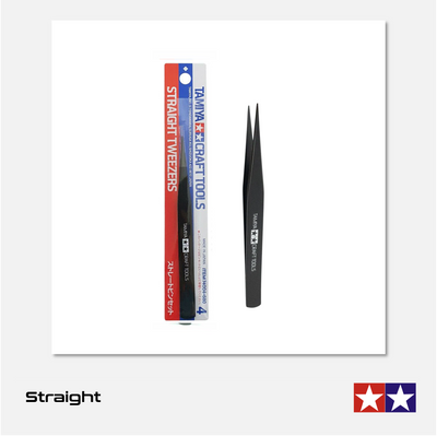 Tamiya - Straight Tweezers - 74004 - Gothaforce