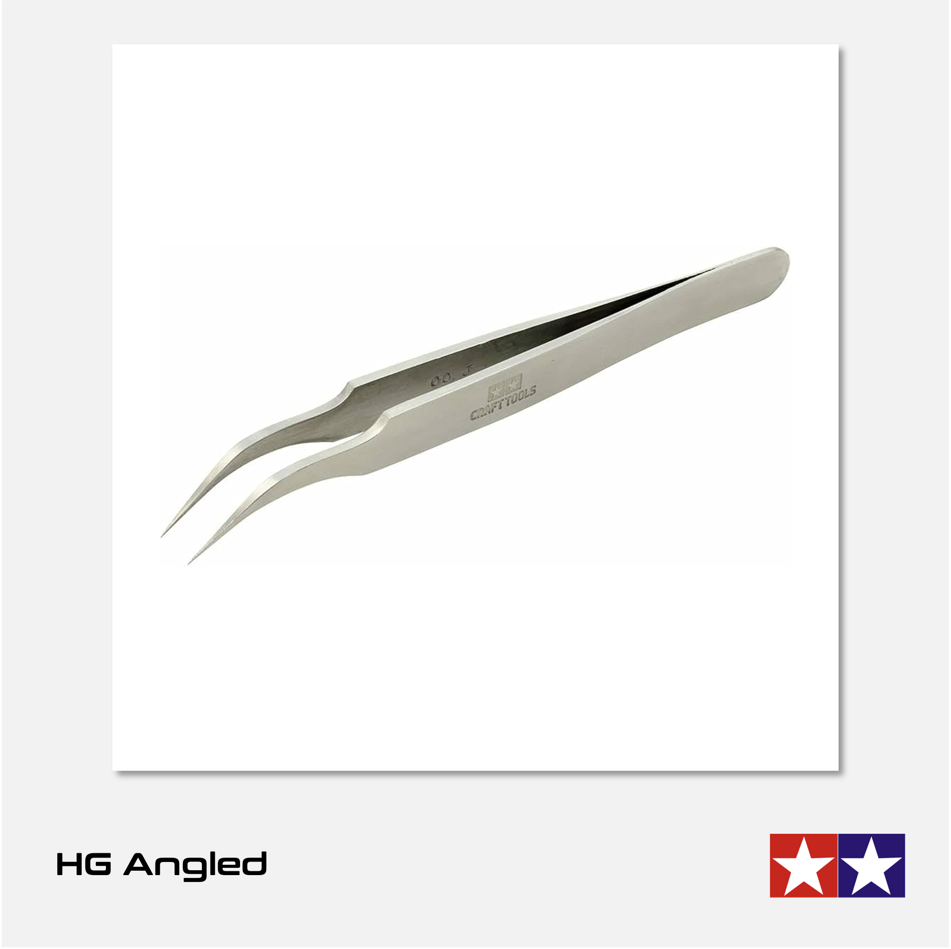 Tamiya - HG Angled Tweezers - 74047 - Gothaforce