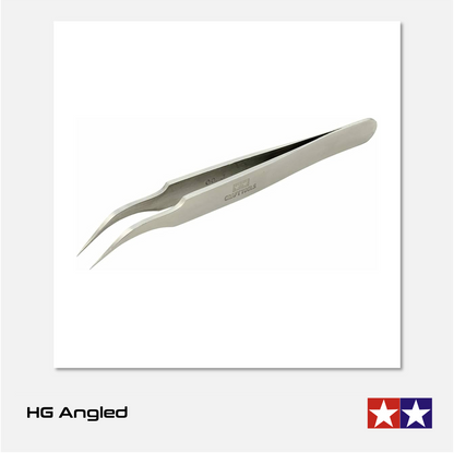 Tamiya - HG Angled Tweezers - 74047 - Gothaforce