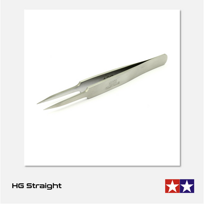 Tamiya - HG Straight Tweezers - 74048 - Gothaforce