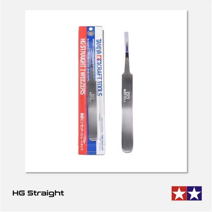 Tamiya - HG Straight Tweezers - 74048 - Gothaforce