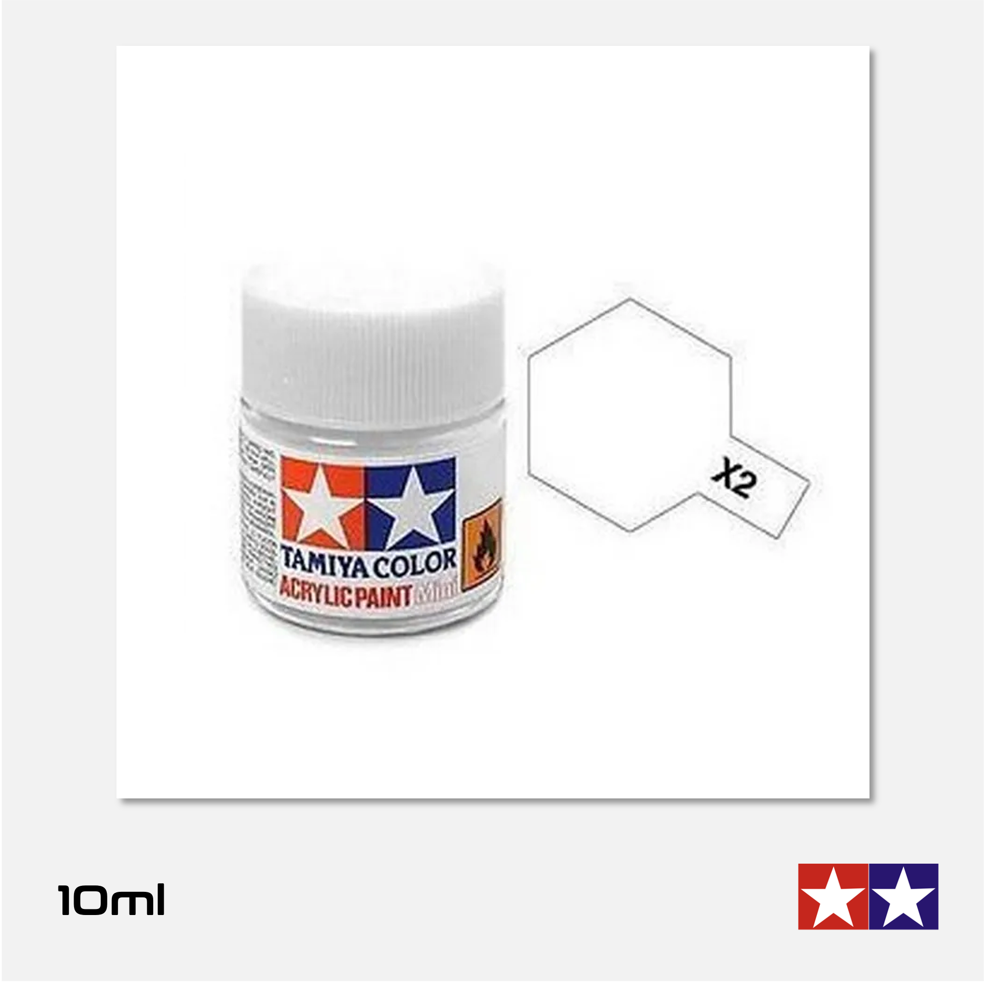 Tamiya Acrylics Mini - X2 Gloss White