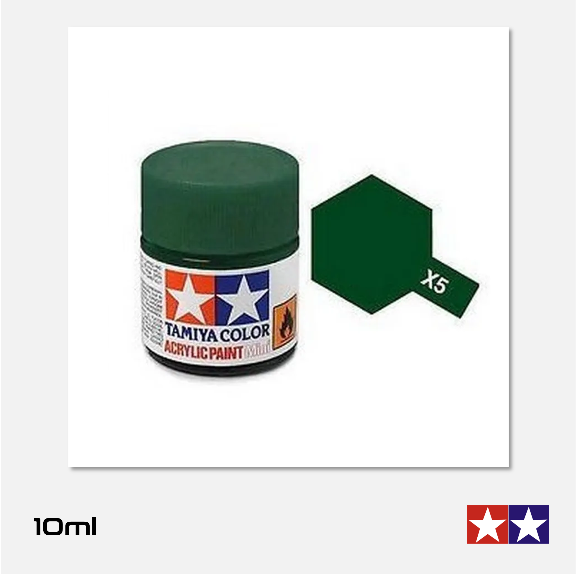 Tamiya Acrylics Mini - X5 Gloss Green