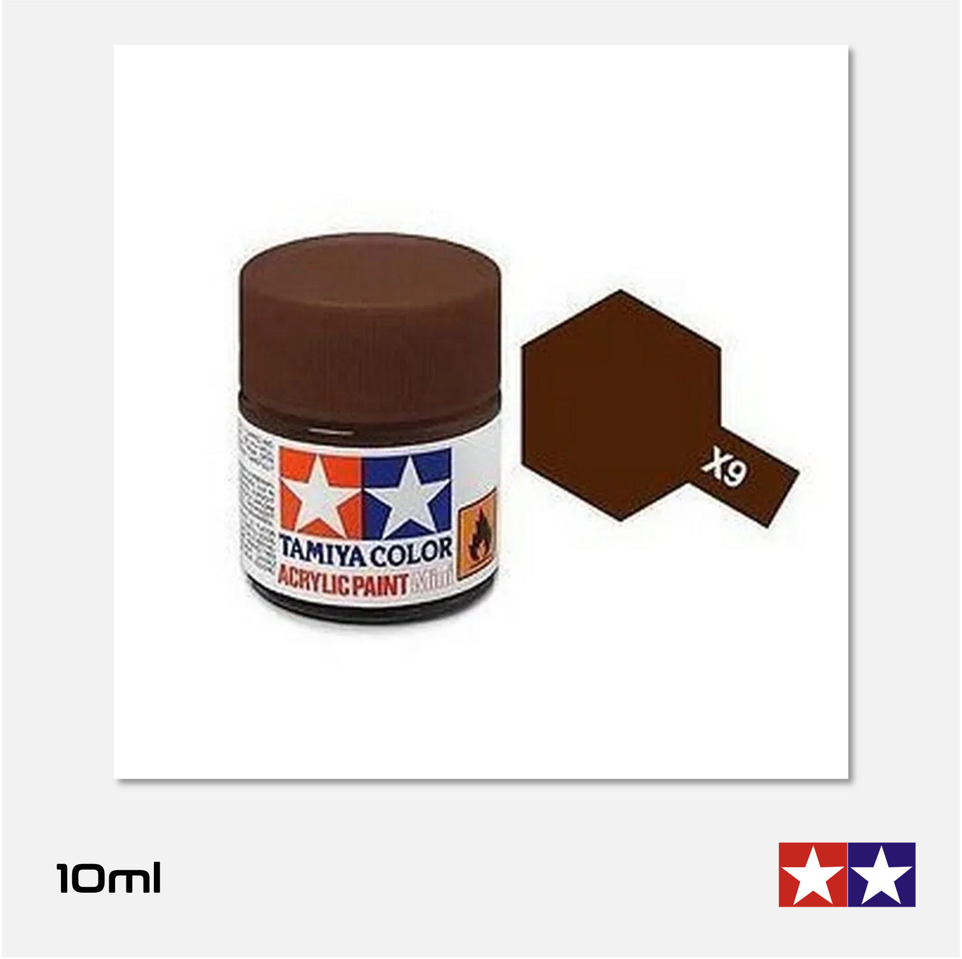 Tamiya Acrylics Mini - X9 Gloss Brown