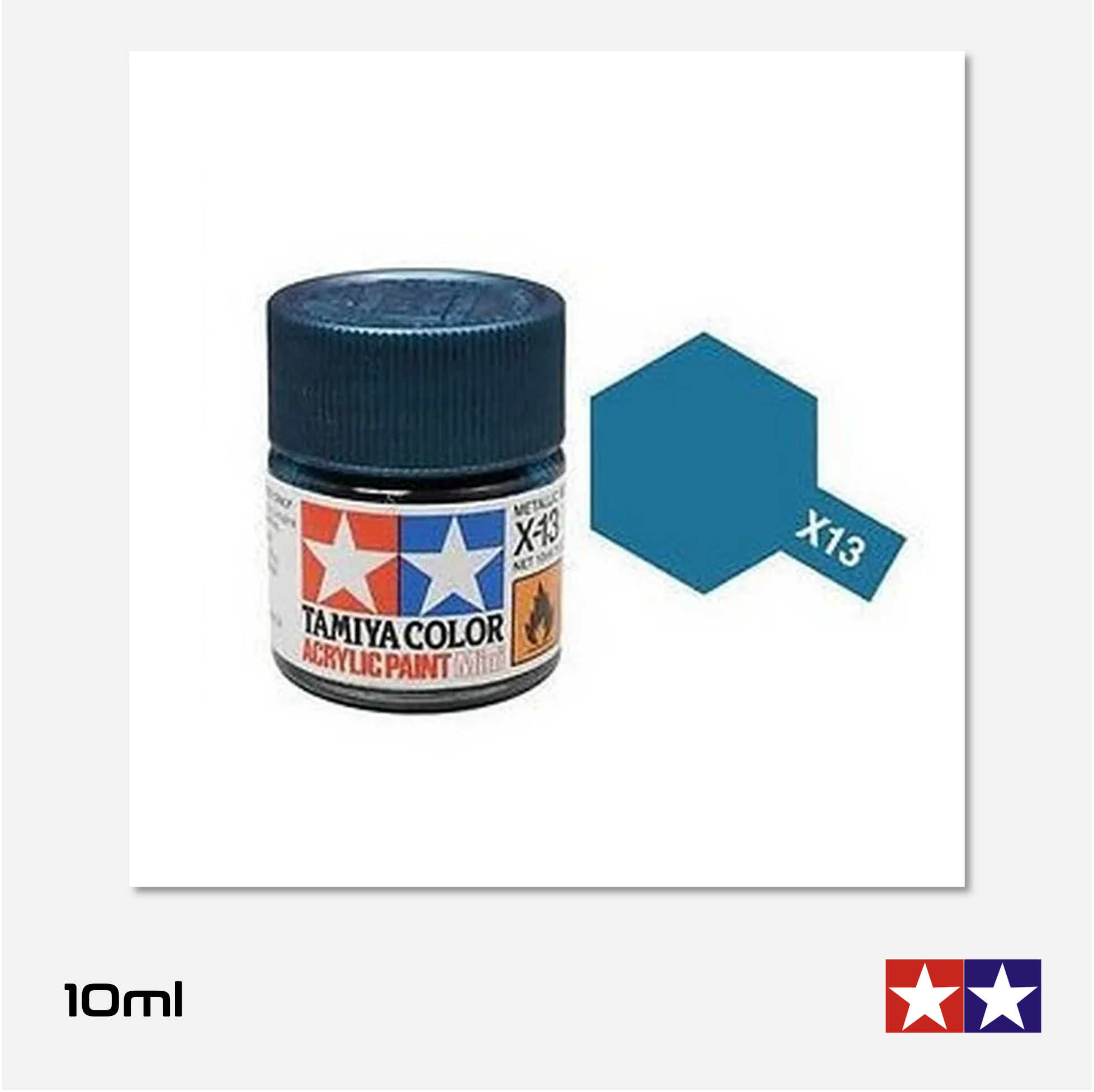 Tamiya Acrylics Mini - X13 Gloss Metallic Blue