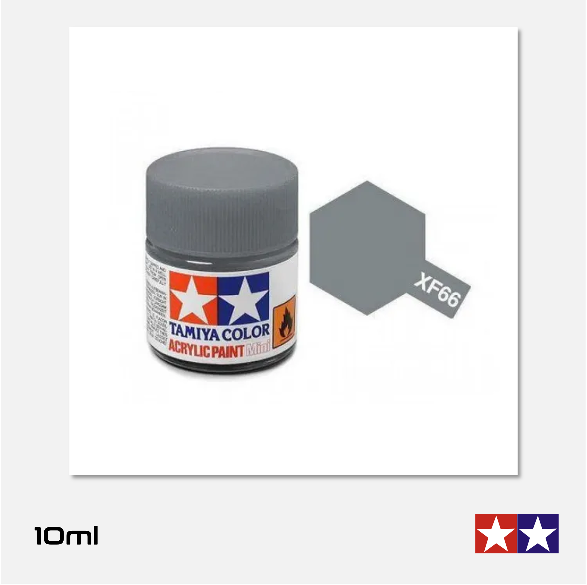 Tamiya Acrylics Mini - XF66 Flat Light Grey