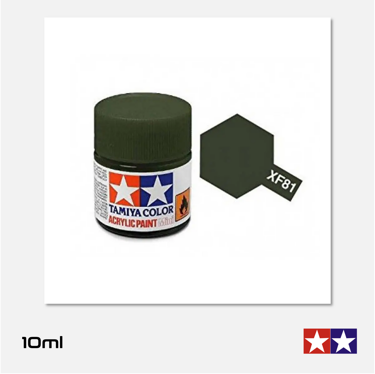 Tamiya Acrylics Mini 81781 - XF81 Flat Dark Green 2 RAF – Gothaforce