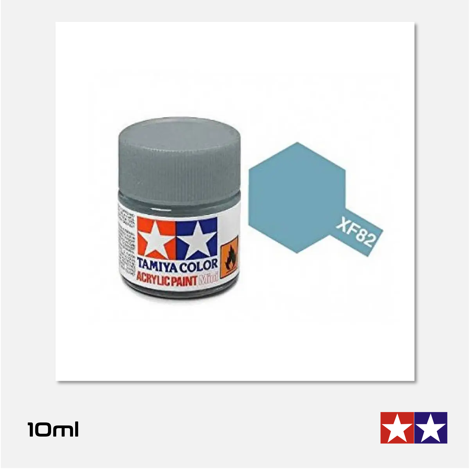 Tamiya Acrylics Mini - XF82 Flat Ocean Gray 2 RAF