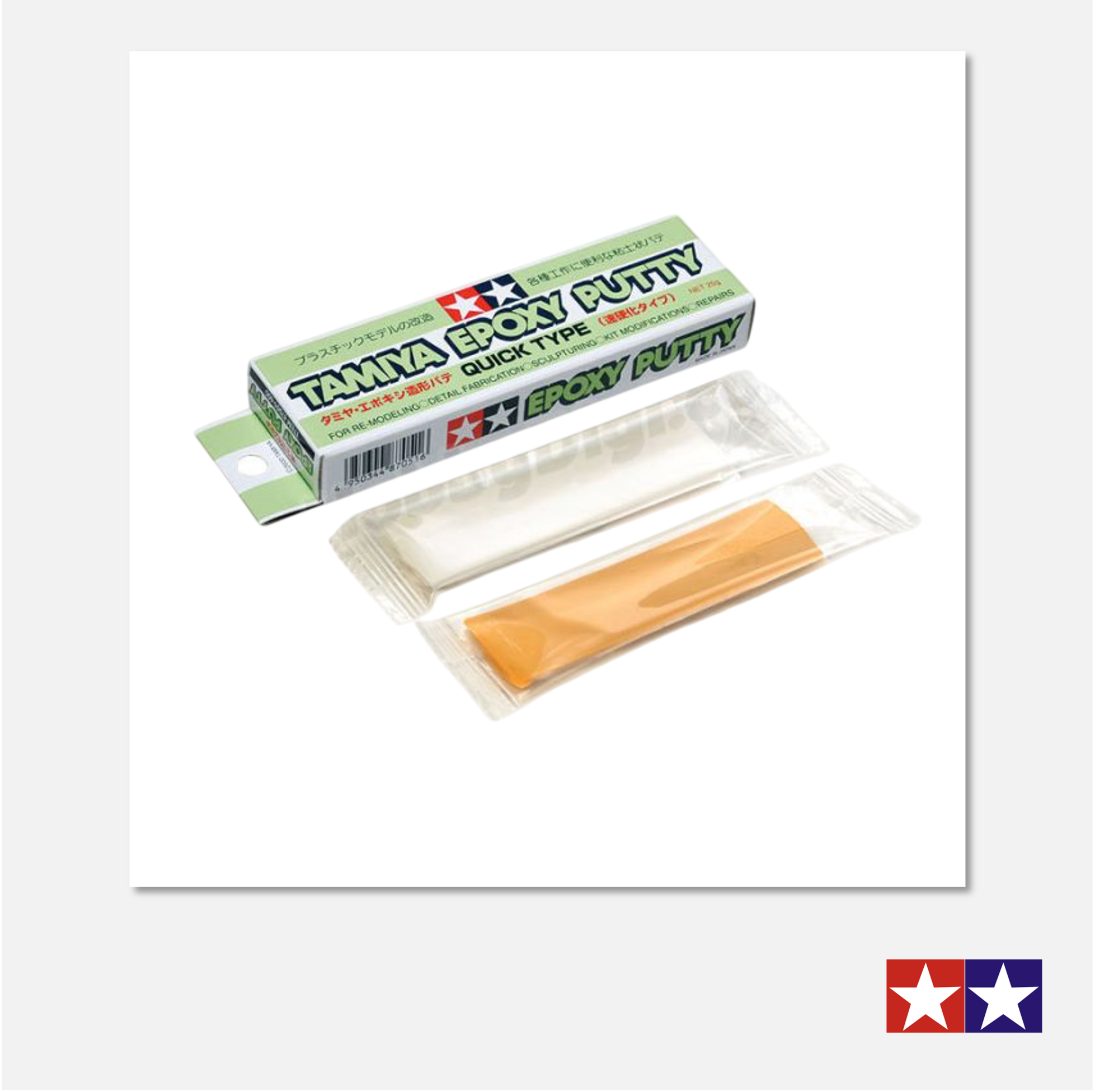 Tamiya - Epoxy Putty Quick Type 25g  - 87051 - Gothaforce