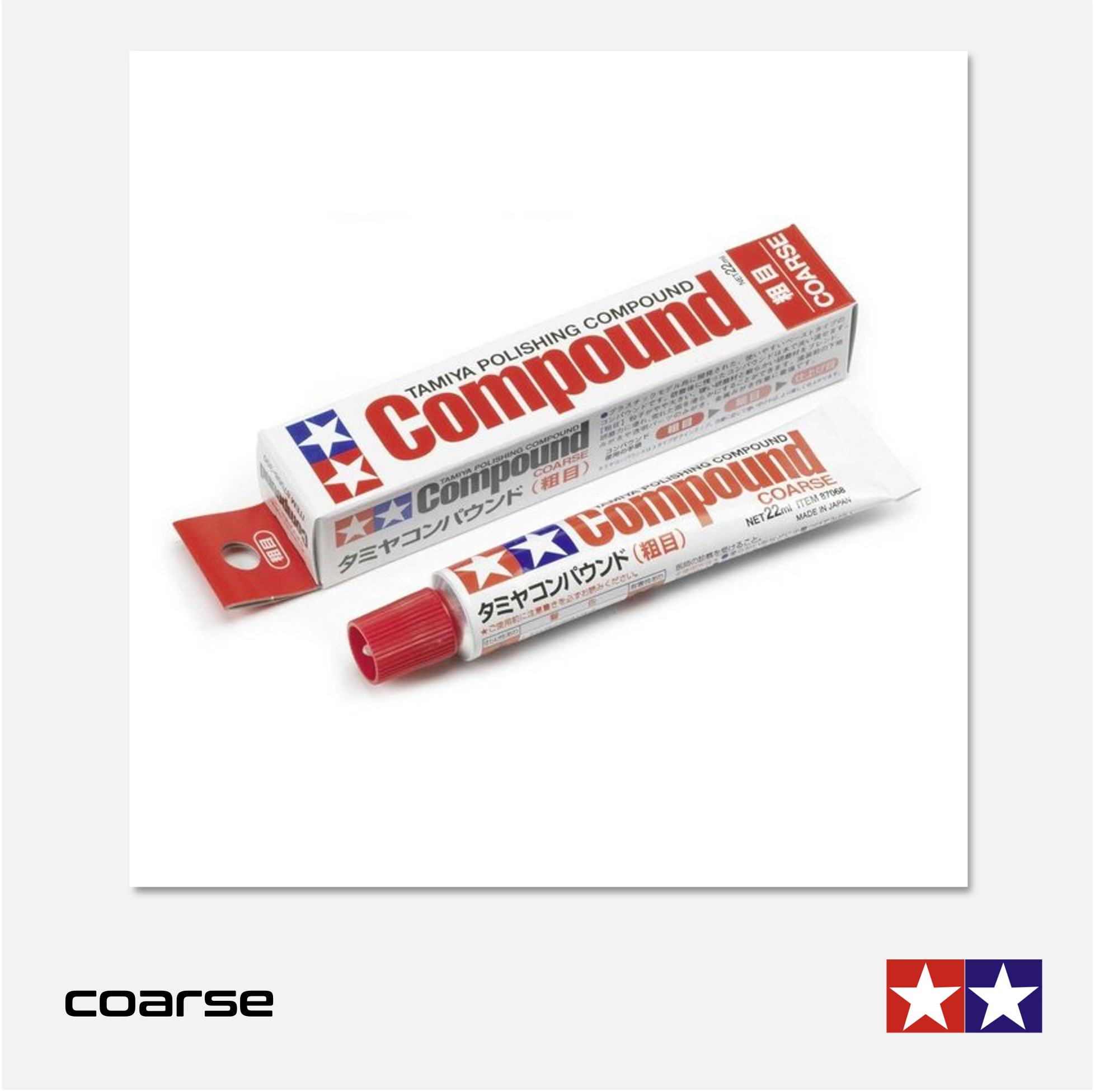 Tamiya - Polishing Compound Coarse - 87068 - Gothaforce