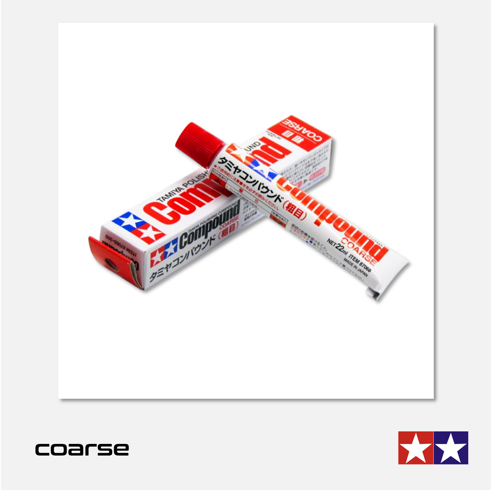 Tamiya - Polishing Compound Coarse - 87068 - Gothaforce