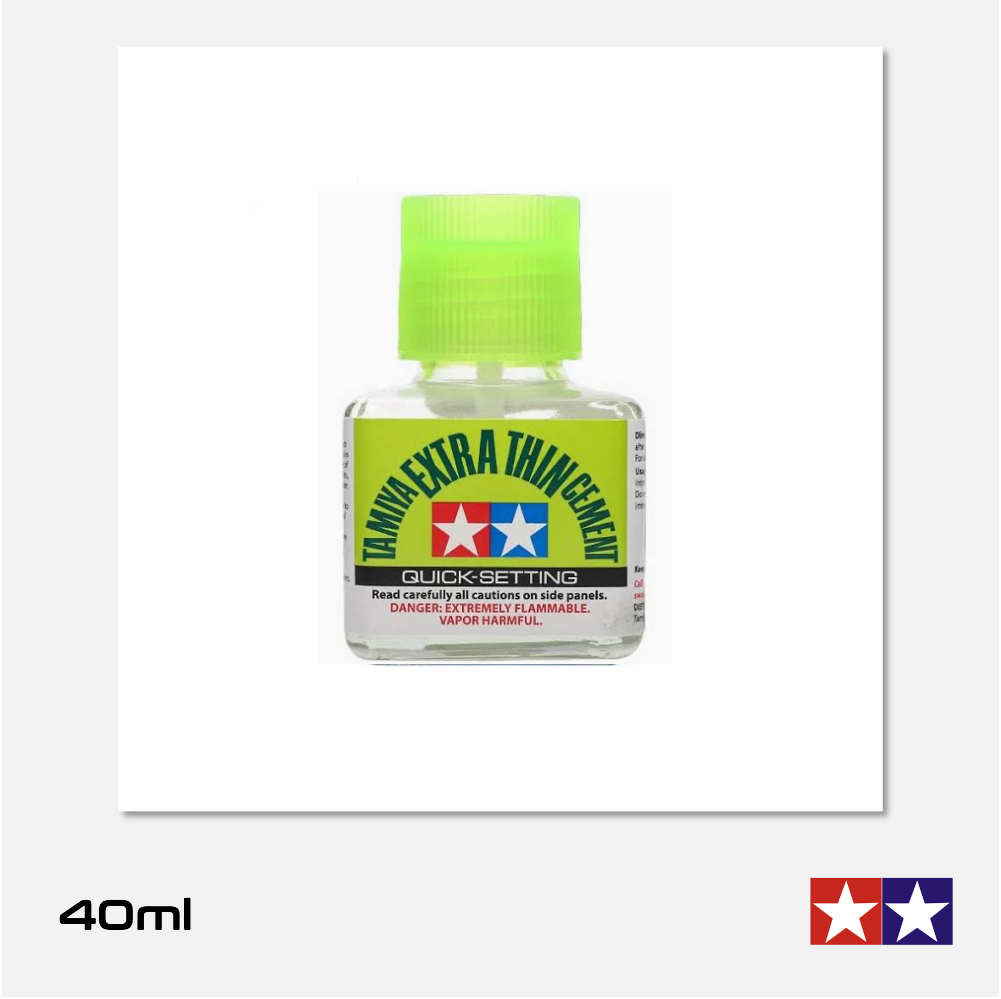 Tamiya Extra Thin Cement Quick Setting 40ml